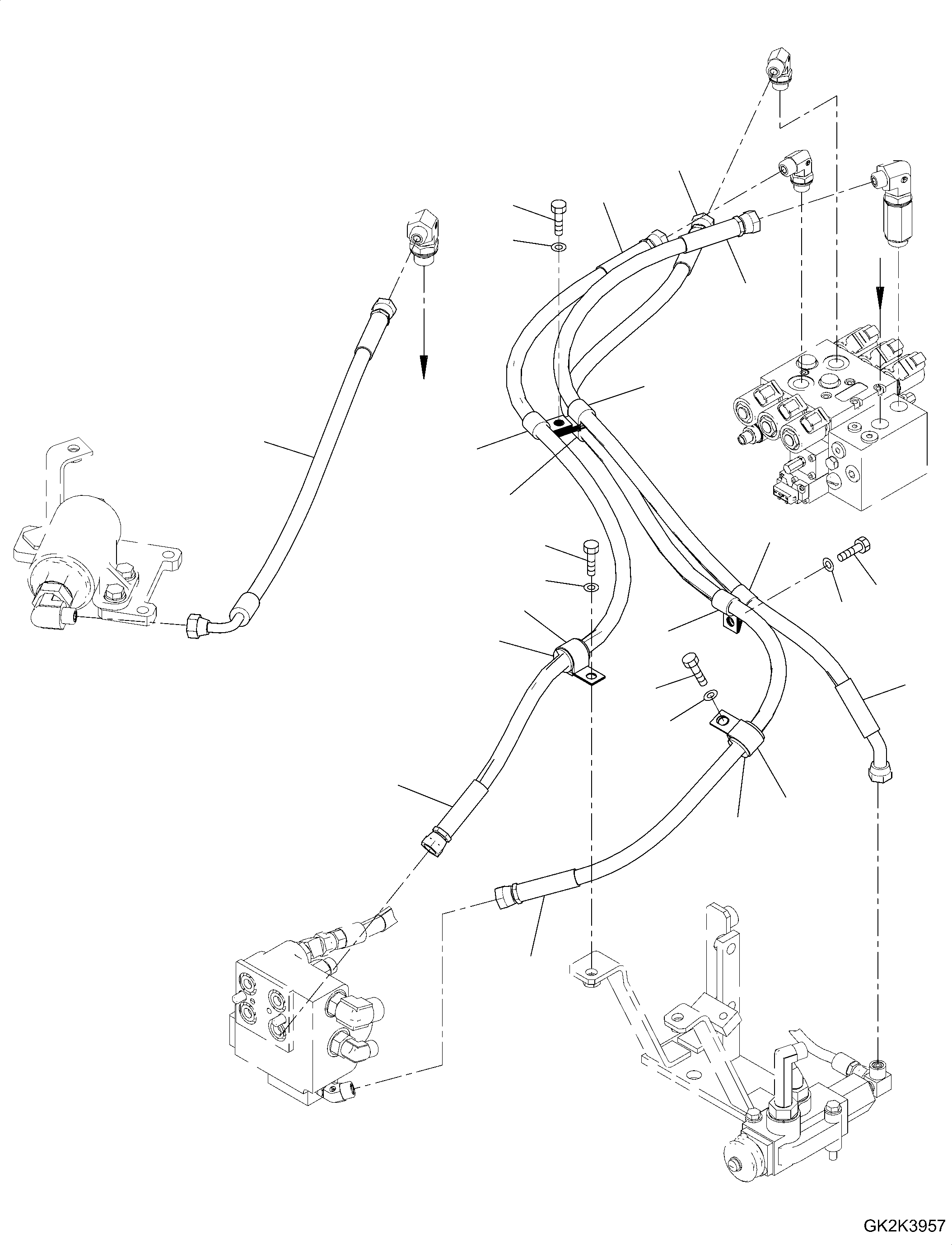 Шланг 423-62-H6161 KOMATSU