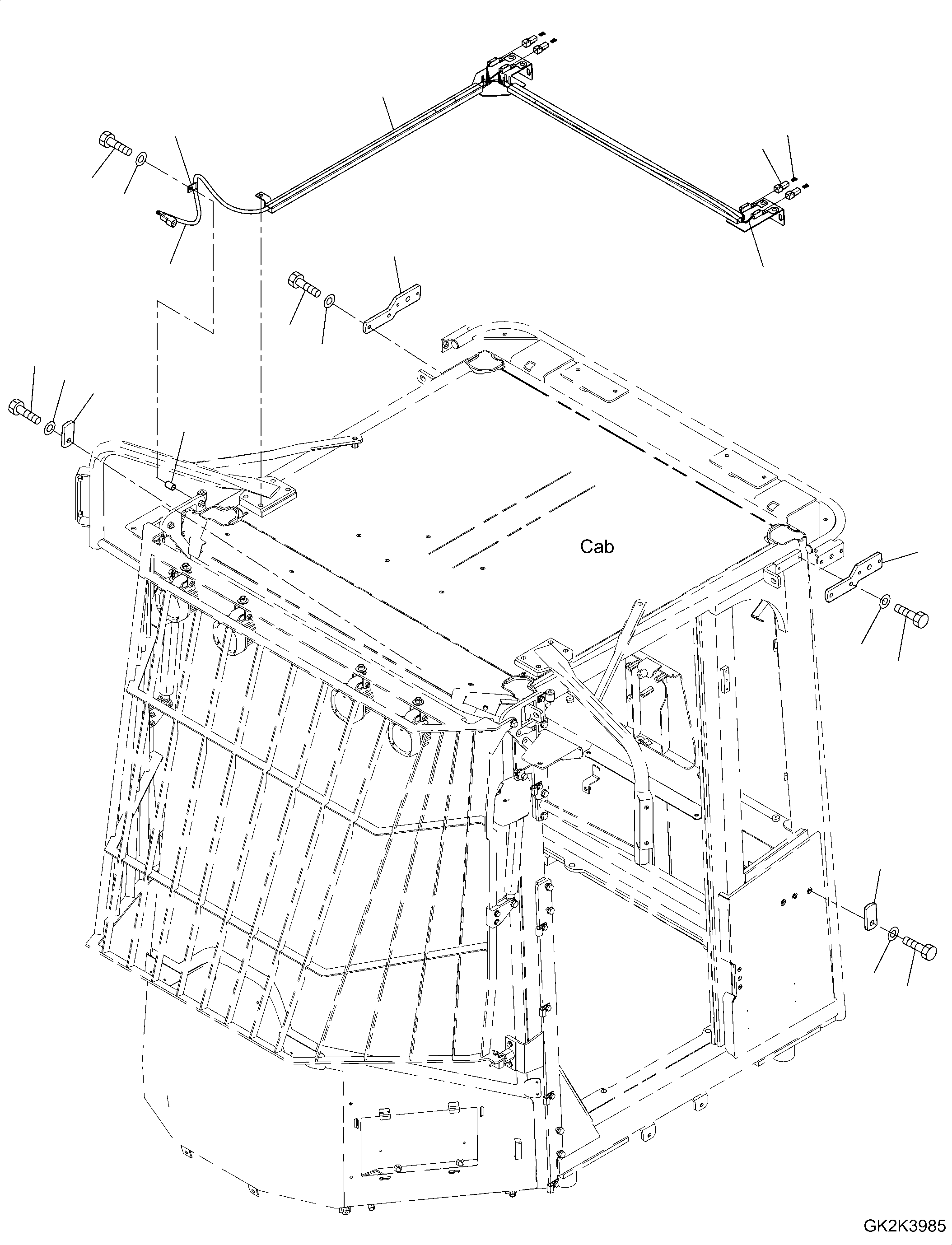 Жгут проводов 421-06-H6162 KOMATSU