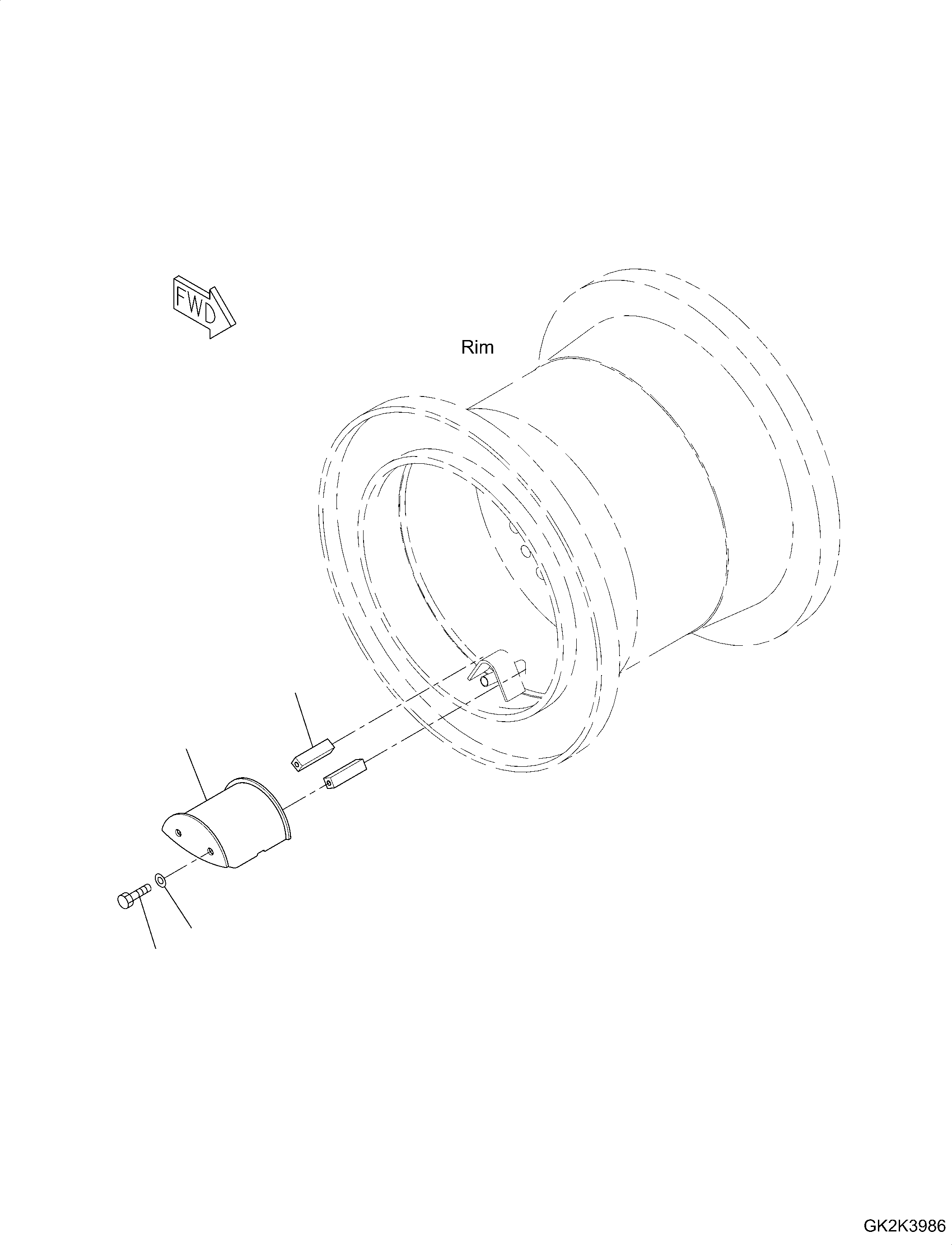 Bracket, Valve Protection 423-Z3-H5040 KOMATSU