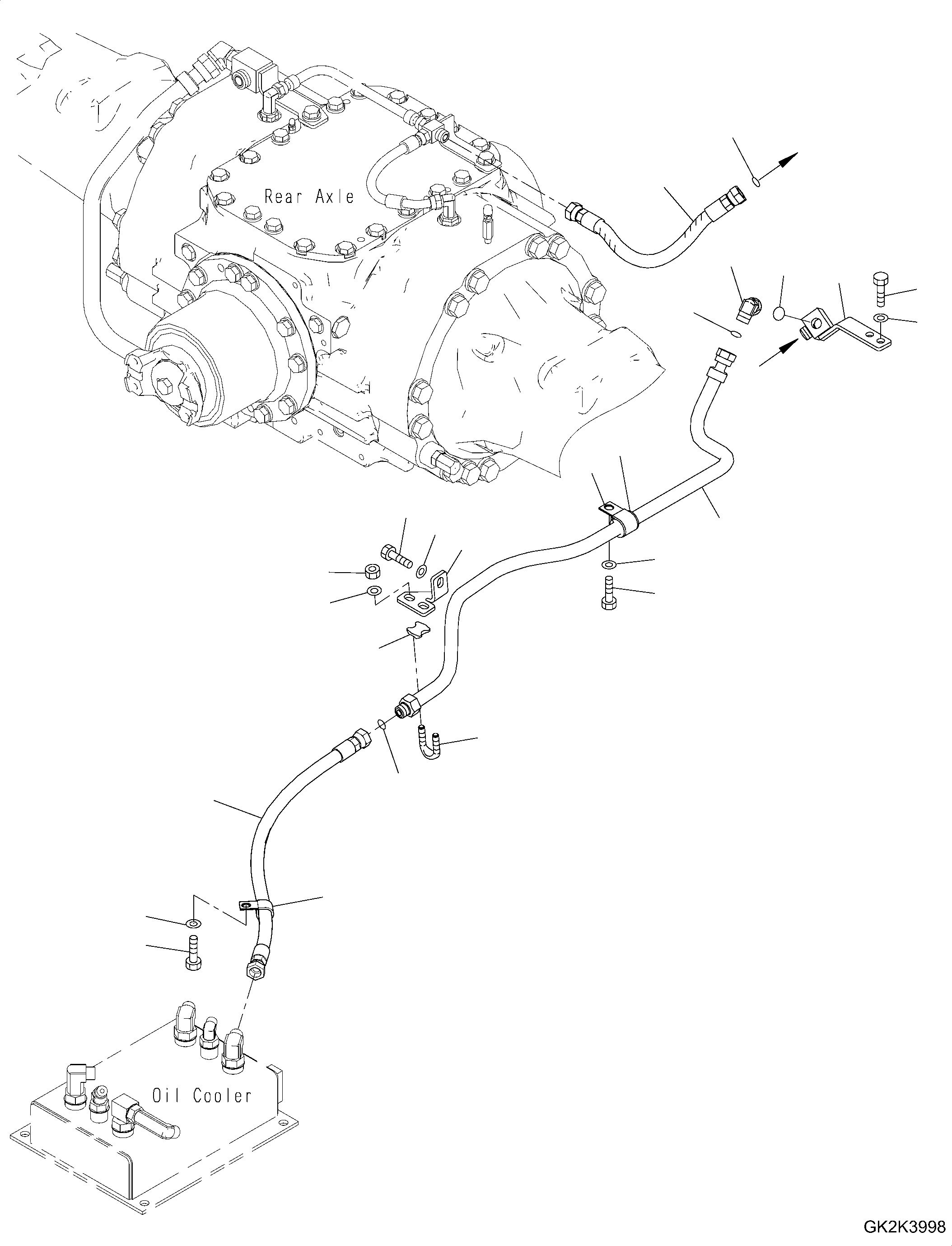 Шланг 02771-004A6 KOMATSU