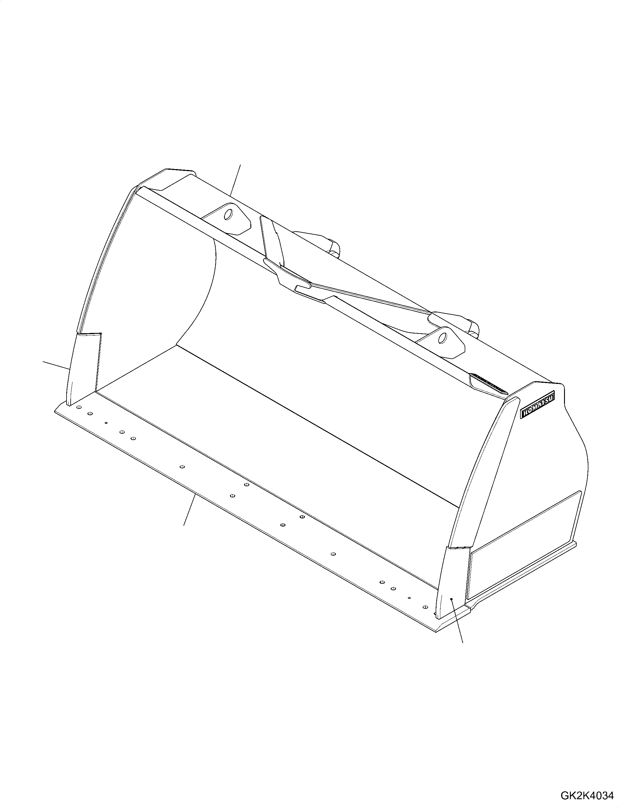 Bucket Assembly 419-74-H3290 KOMATSU