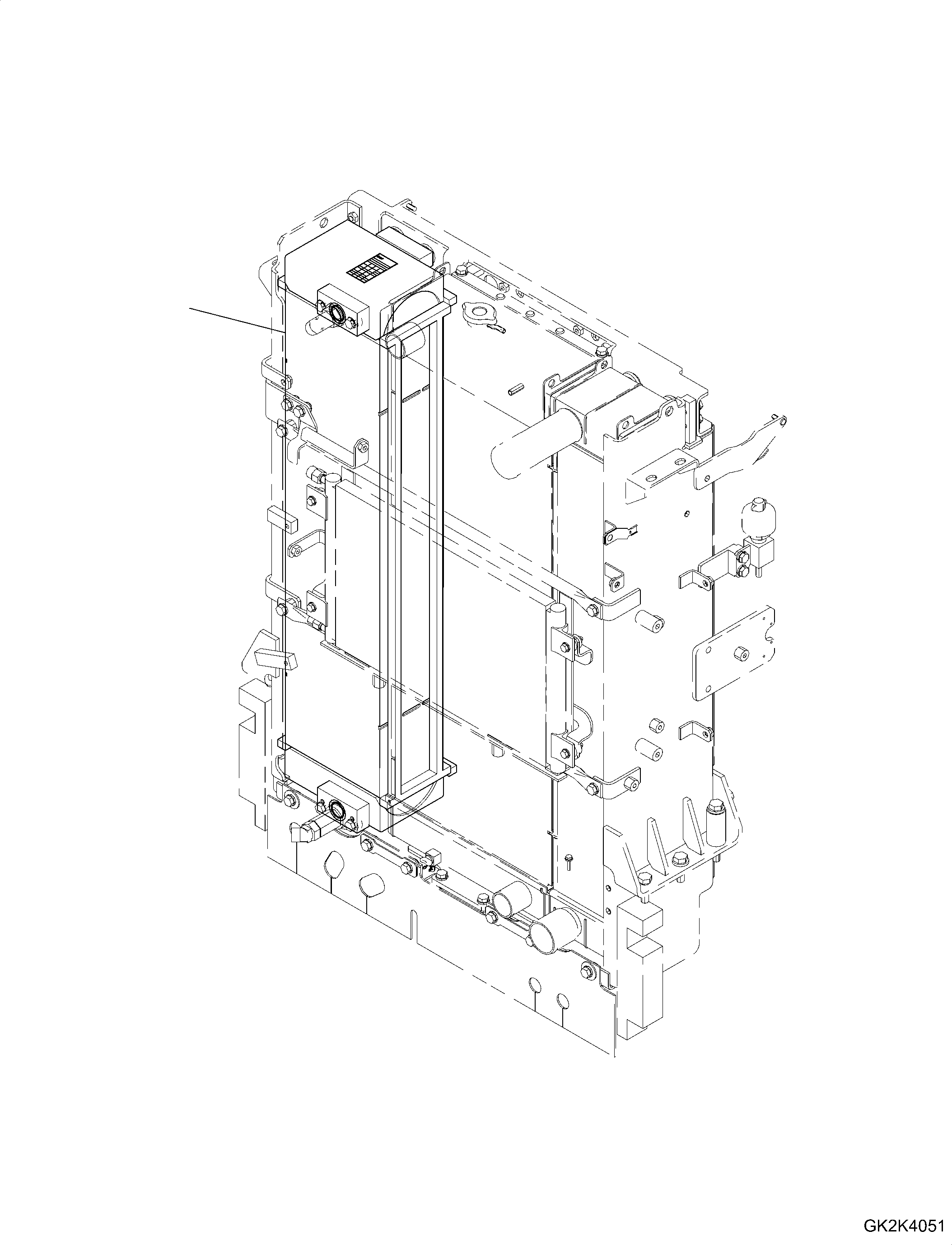 Oil Cooler, Wide Core 419-03-H6011 KOMATSU