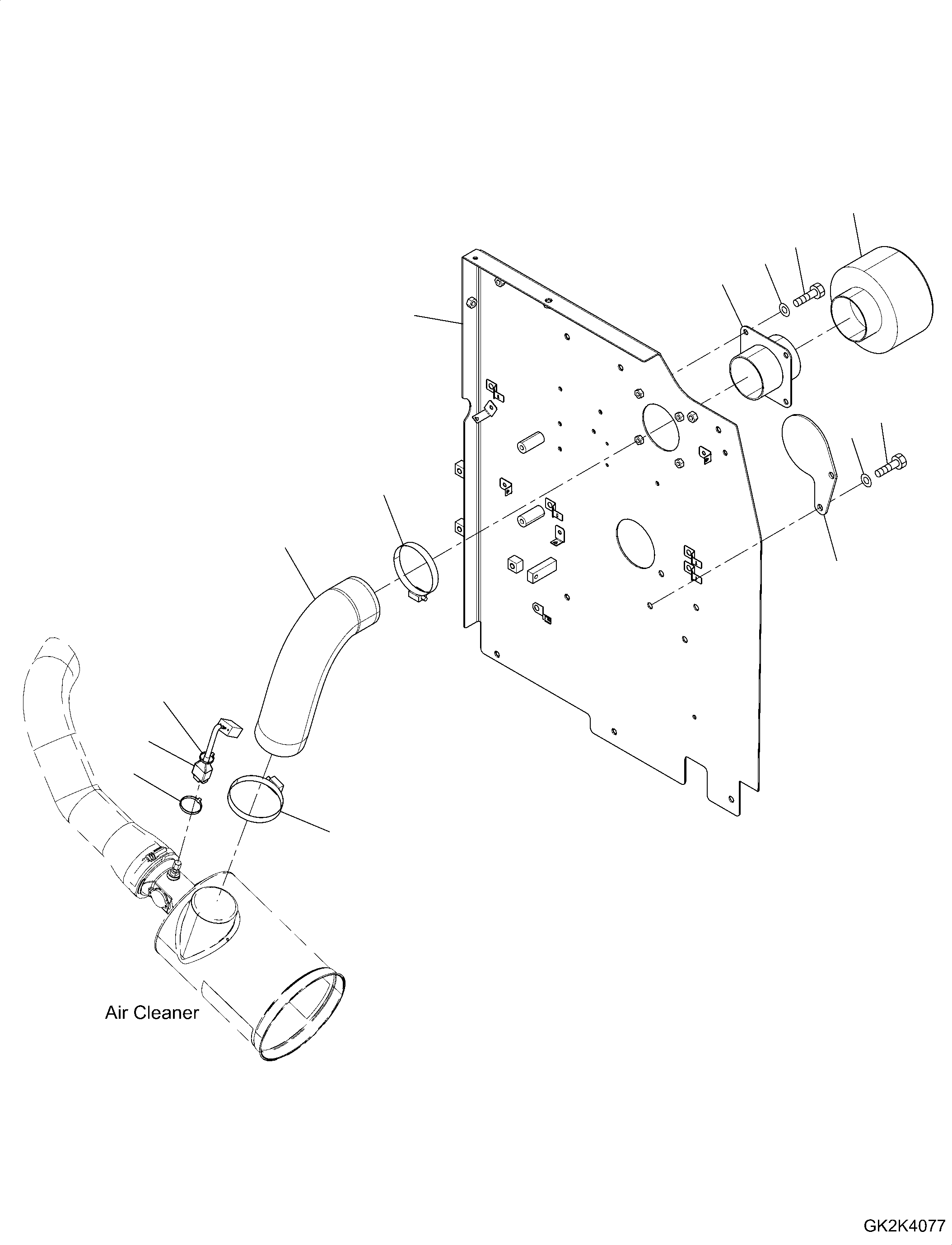 Air Cleaner 20E-01-61810 KOMATSU