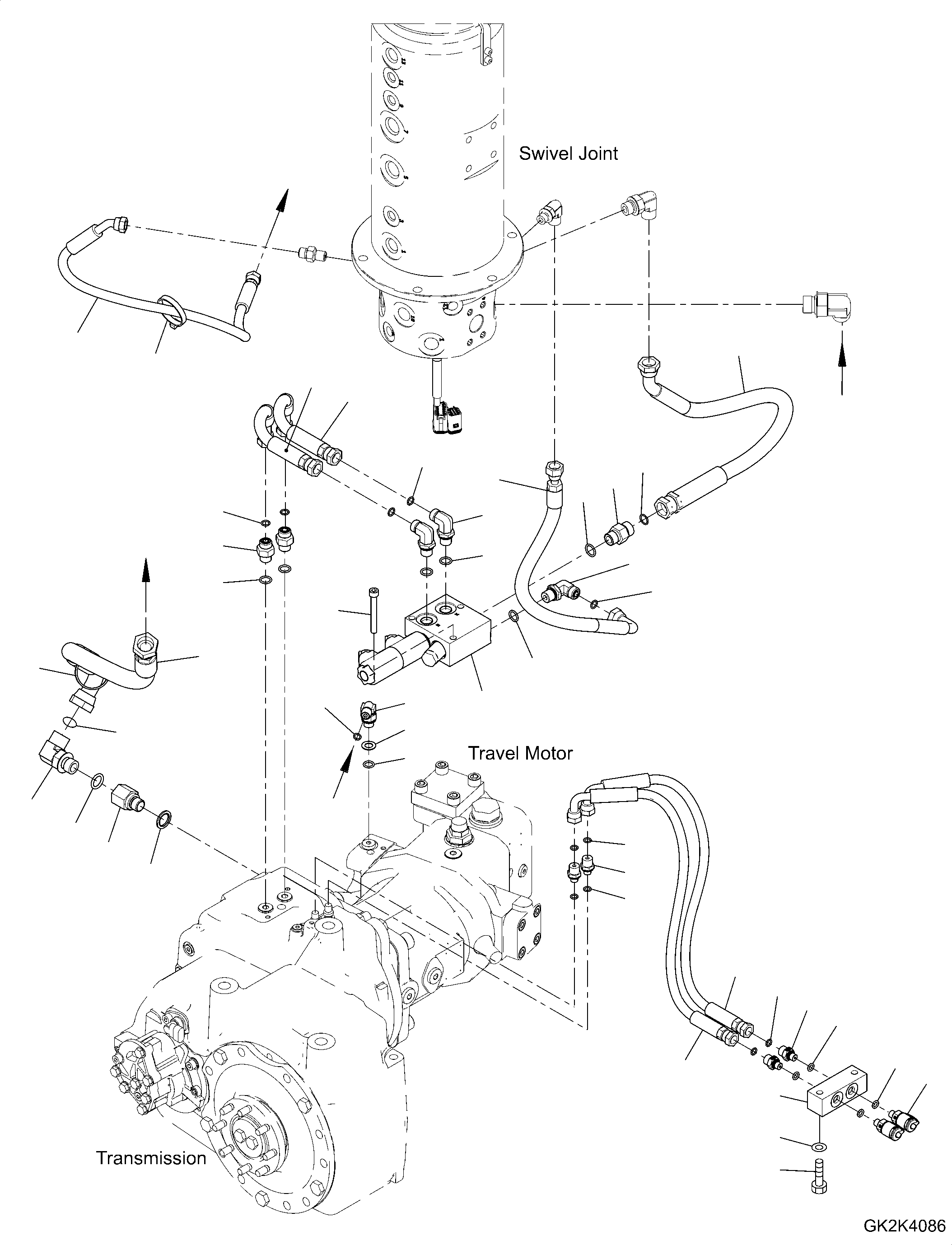Шланг 02772-002A6 KOMATSU