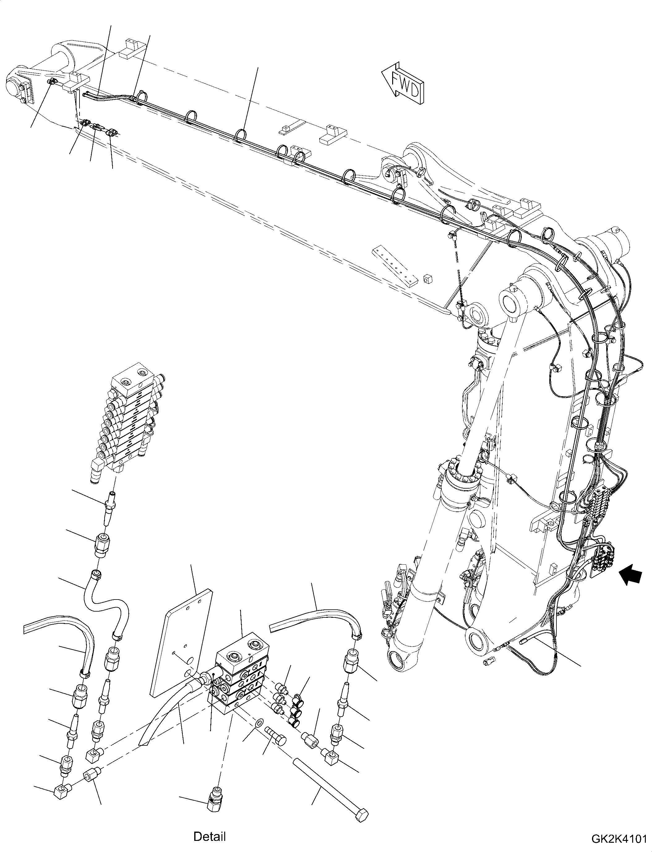 Feeder Assembly 20E-S95-6531 KOMATSU