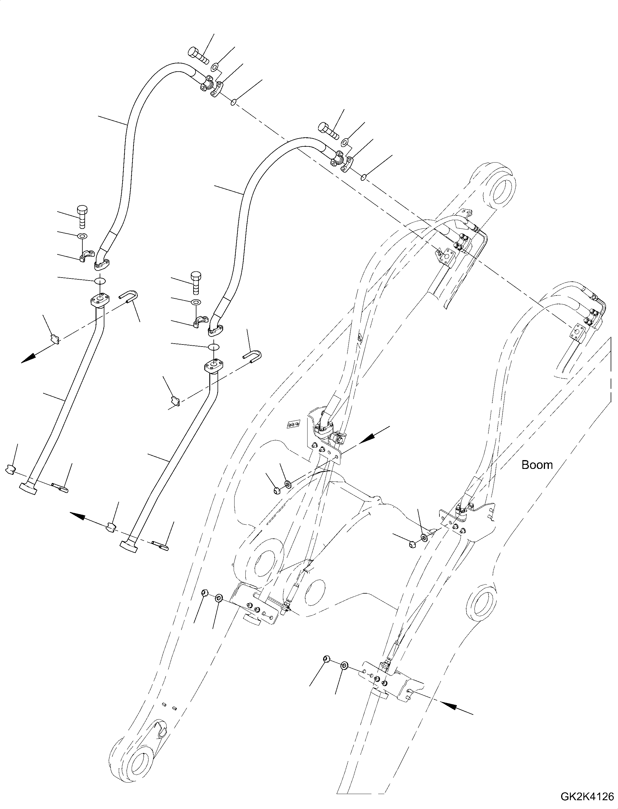 Шланг 423-T90-H610 KOMATSU