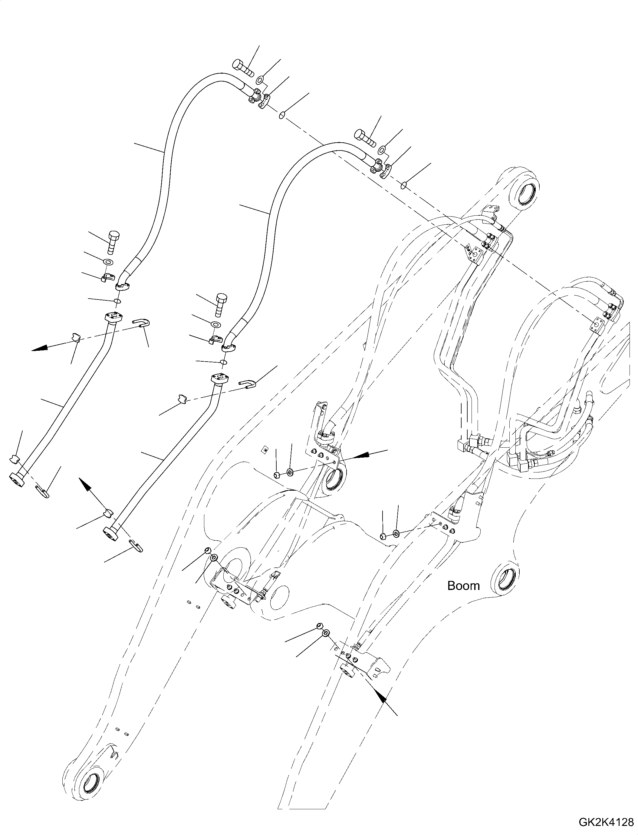 Шланг 423-T90-H670 KOMATSU