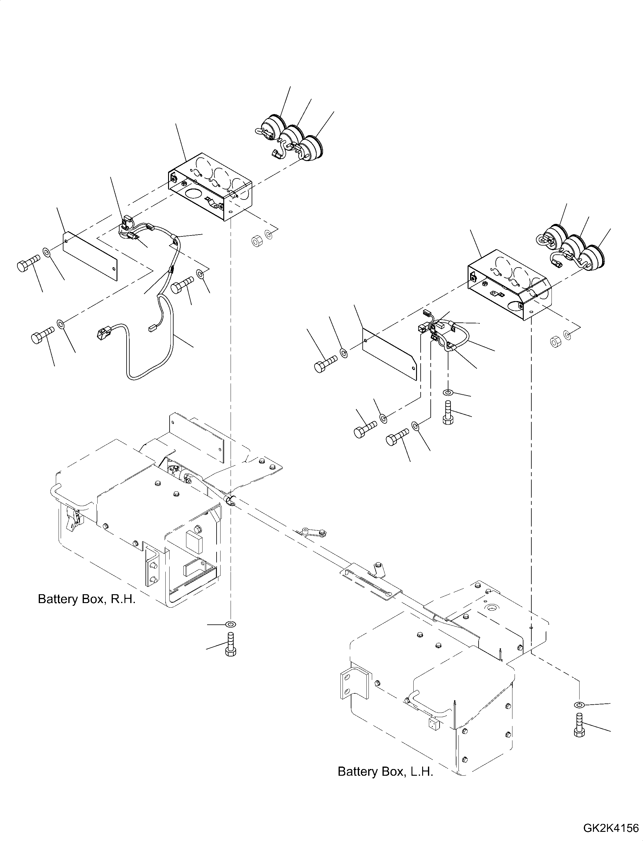Lamp Assembly, Tail 56D-06-34151 KOMATSU