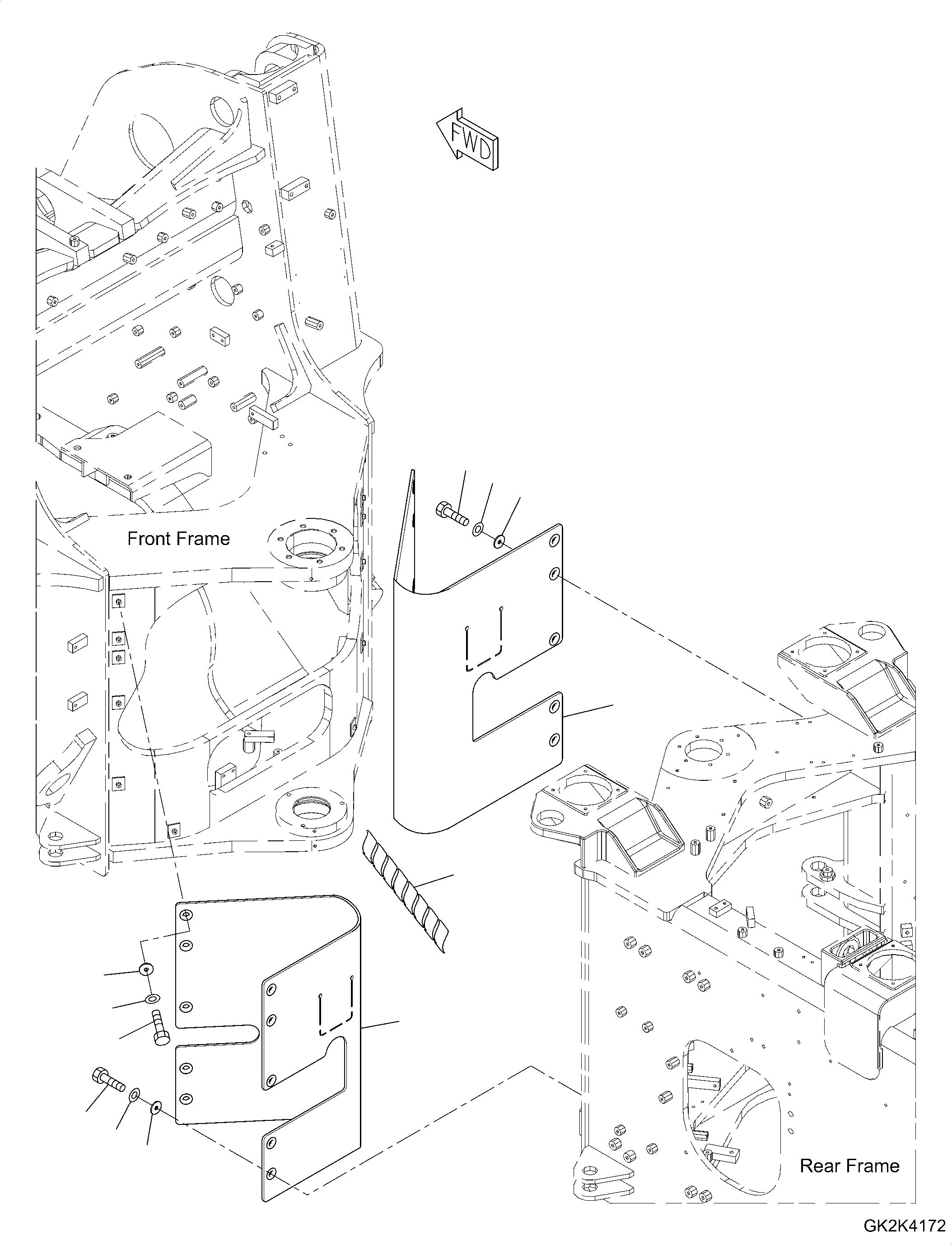 Резиновый элемент 423-46-H6140 KOMATSU