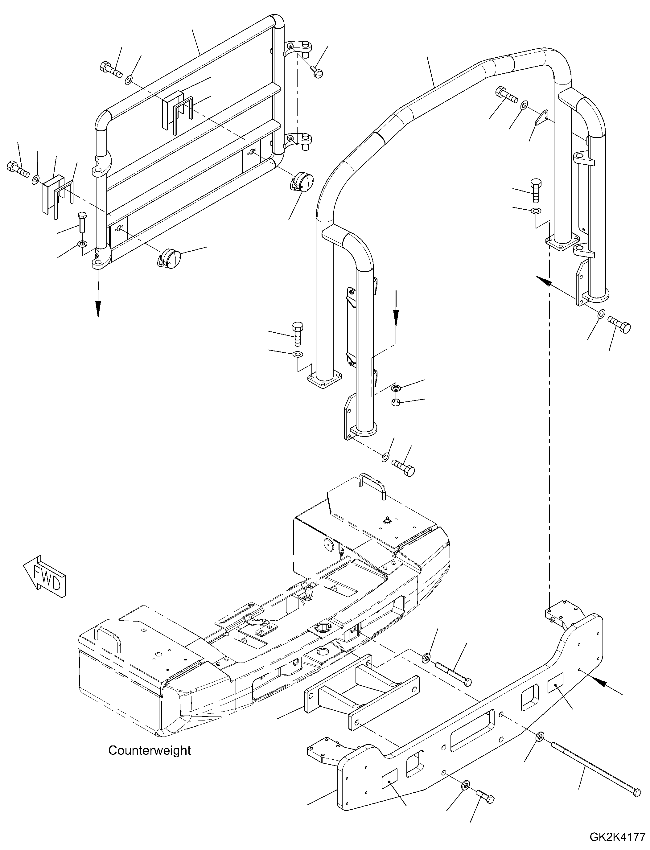 Lamp Assembly, Back-up 423-06-54141 KOMATSU