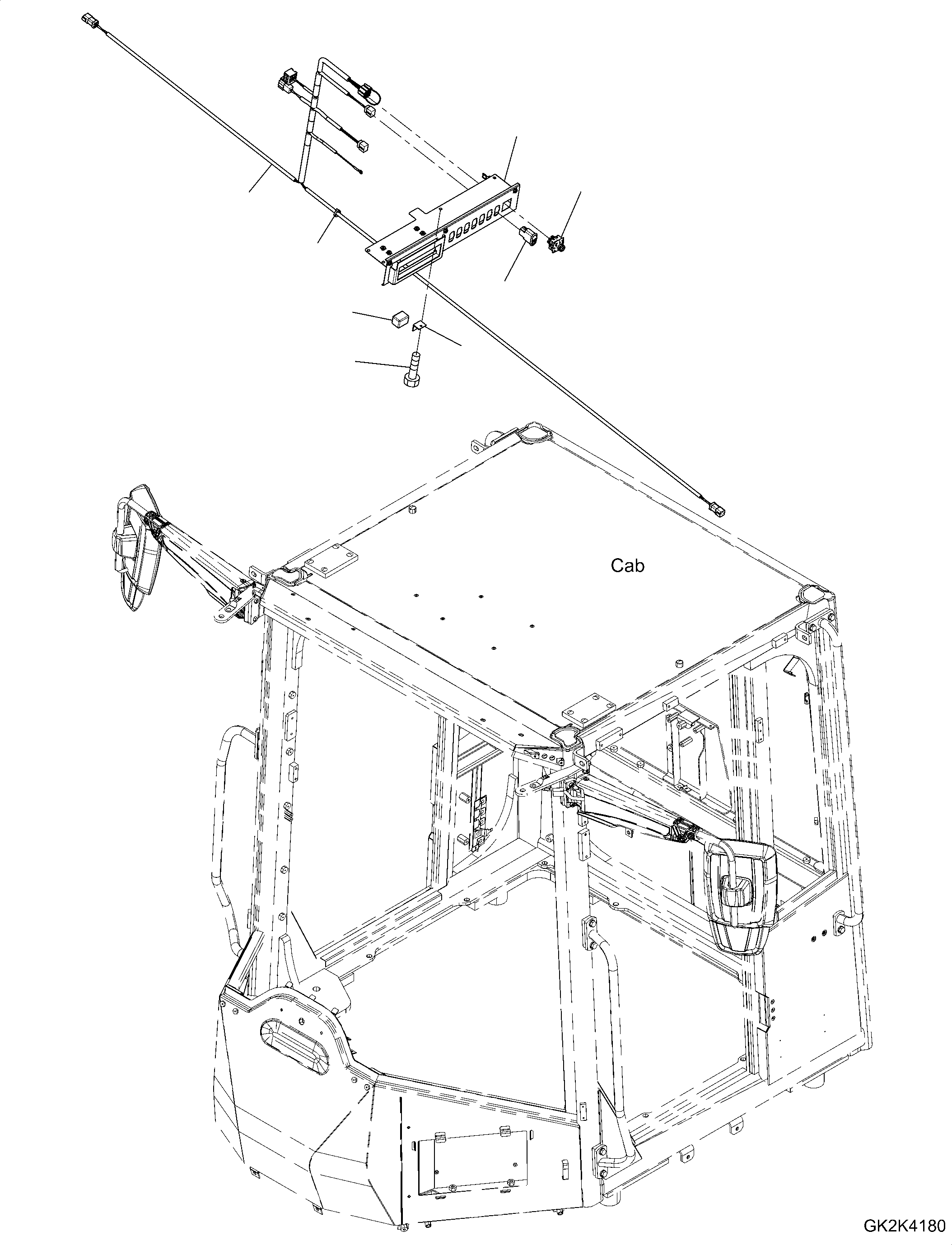 Жгут проводов 423-06-H0530 KOMATSU