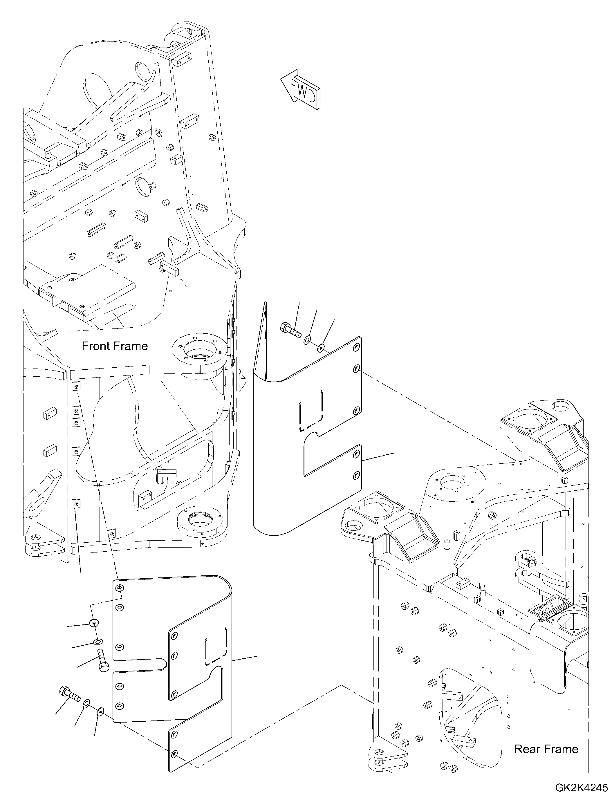 Резиновый элемент 421-46-H6331 KOMATSU