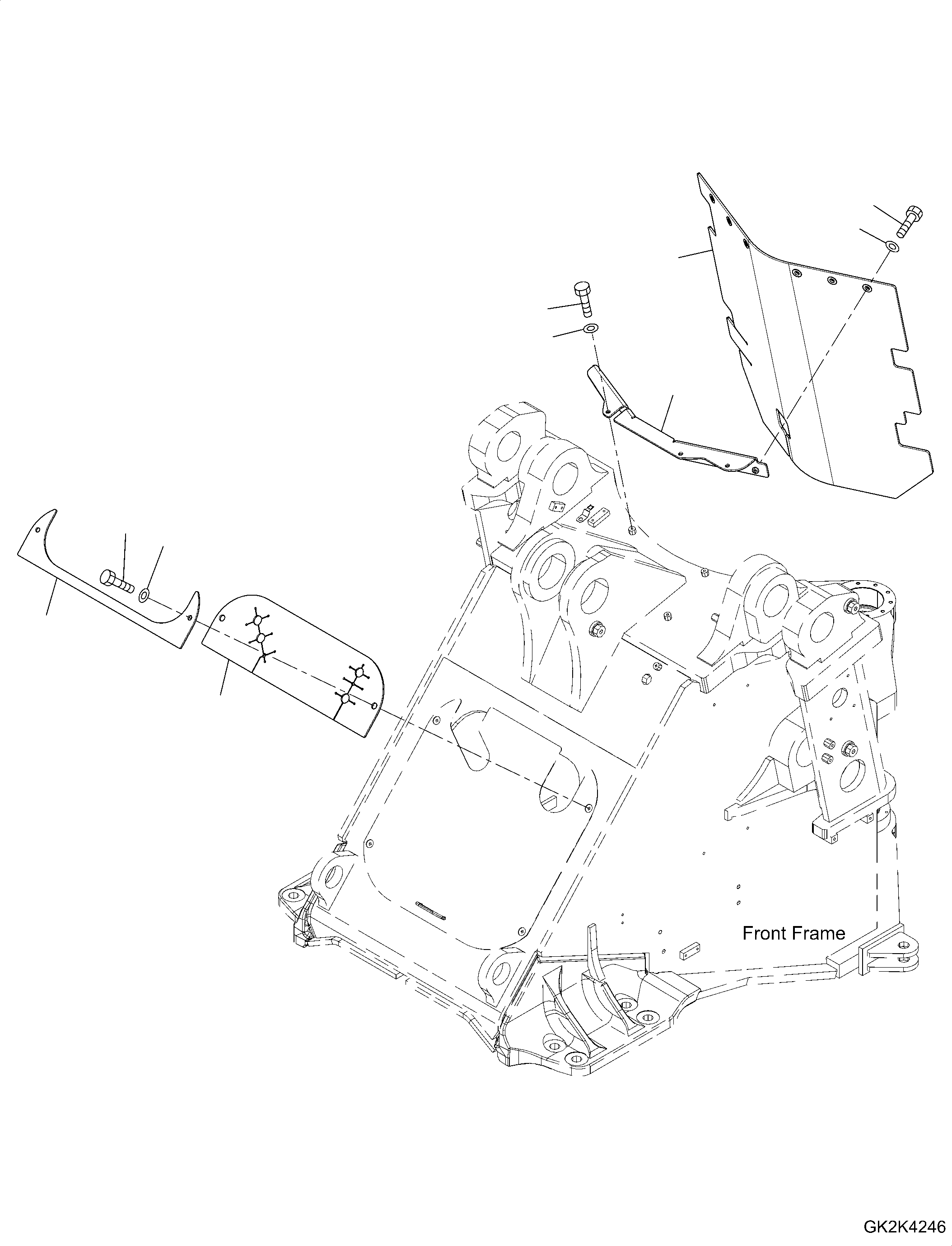 Cover, Rubber Protection 421-46-H6340 KOMATSU