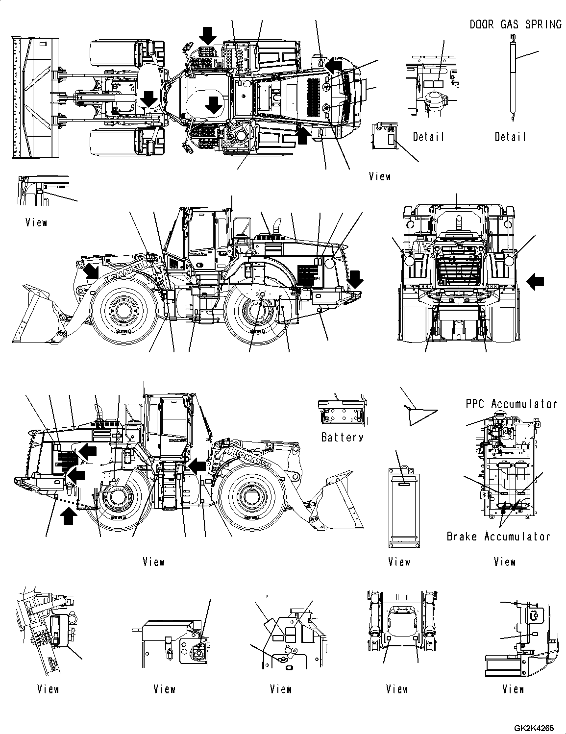 Plate, Tow Hook 421-93-61511 KOMATSU