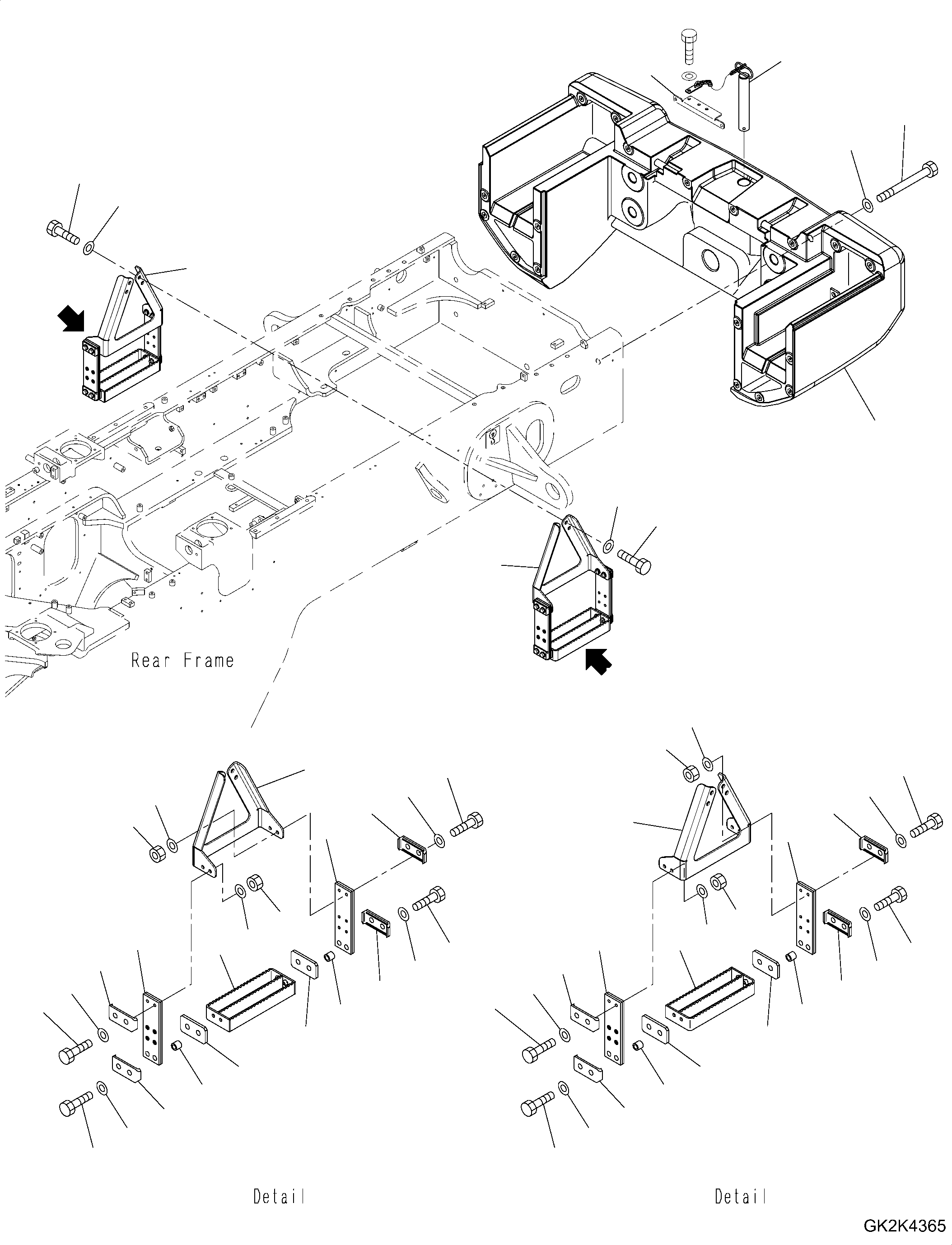 Weight, 1485Kg 419-46-65211 KOMATSU