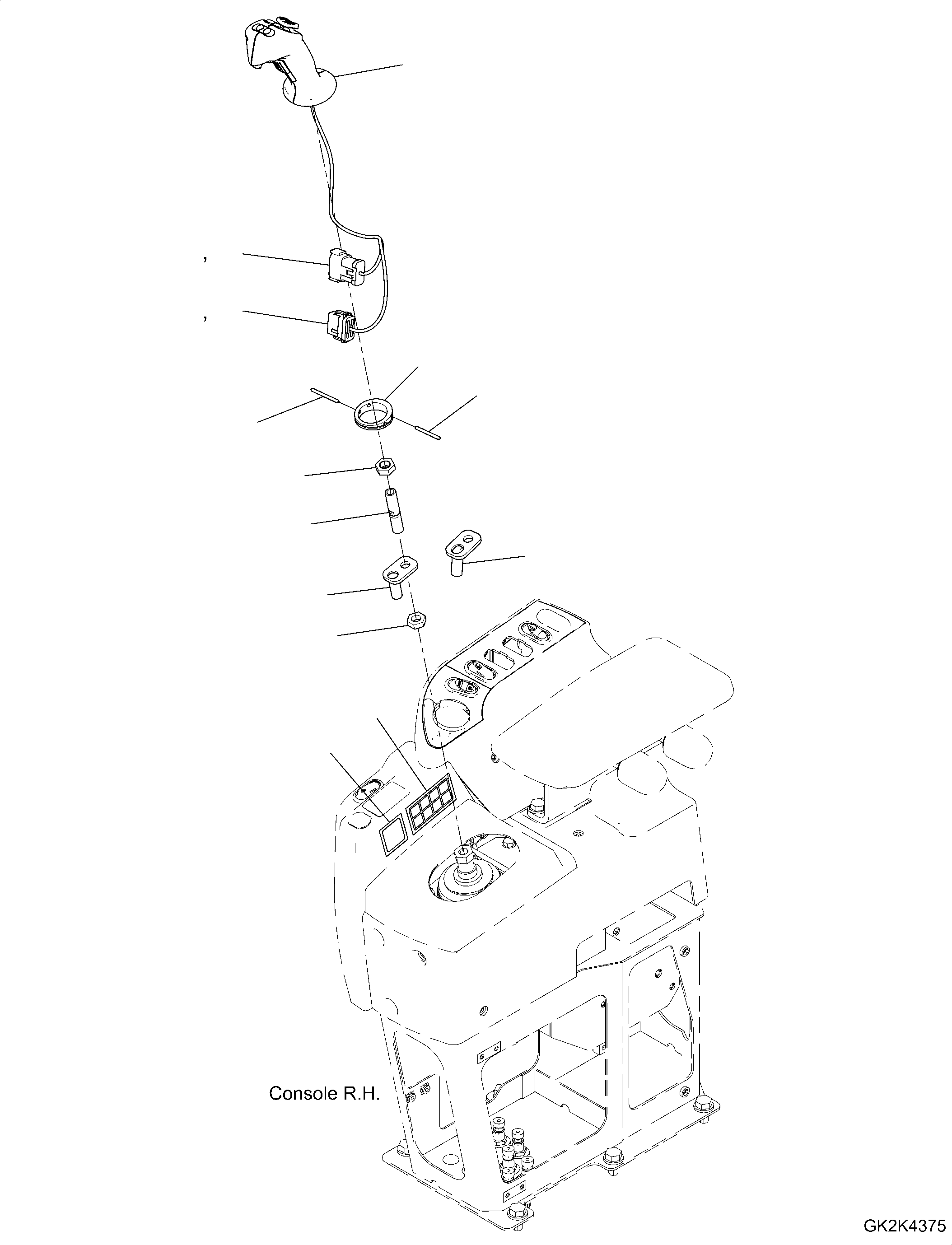 Connector, (not shown) 08191-05410 KOMATSU