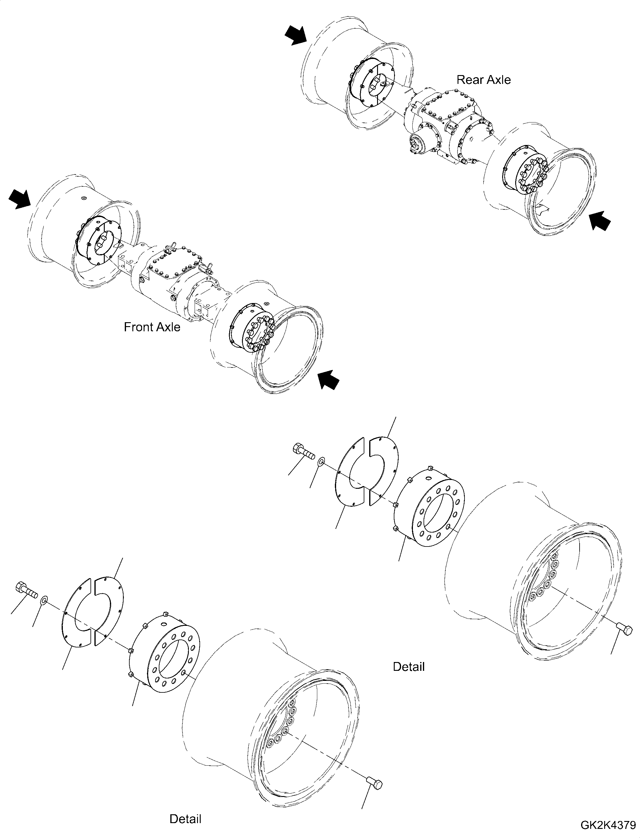 Cover, Front Axle 418-30-H6170 KOMATSU
