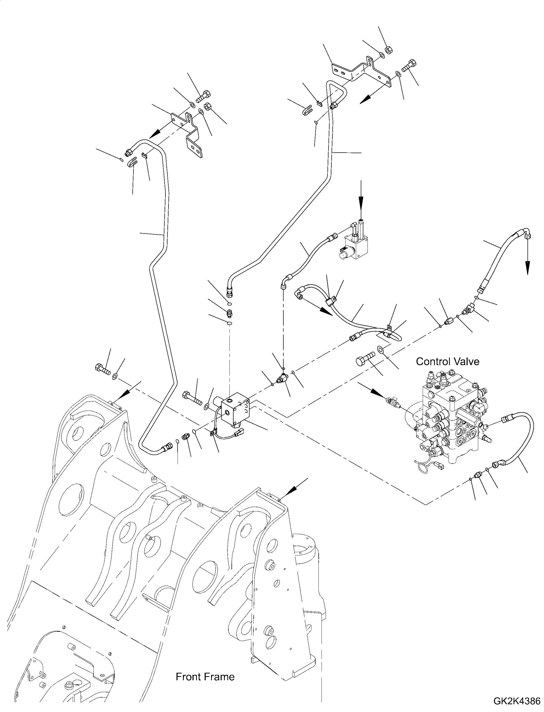 Шланг 418-T90-5940 KOMATSU