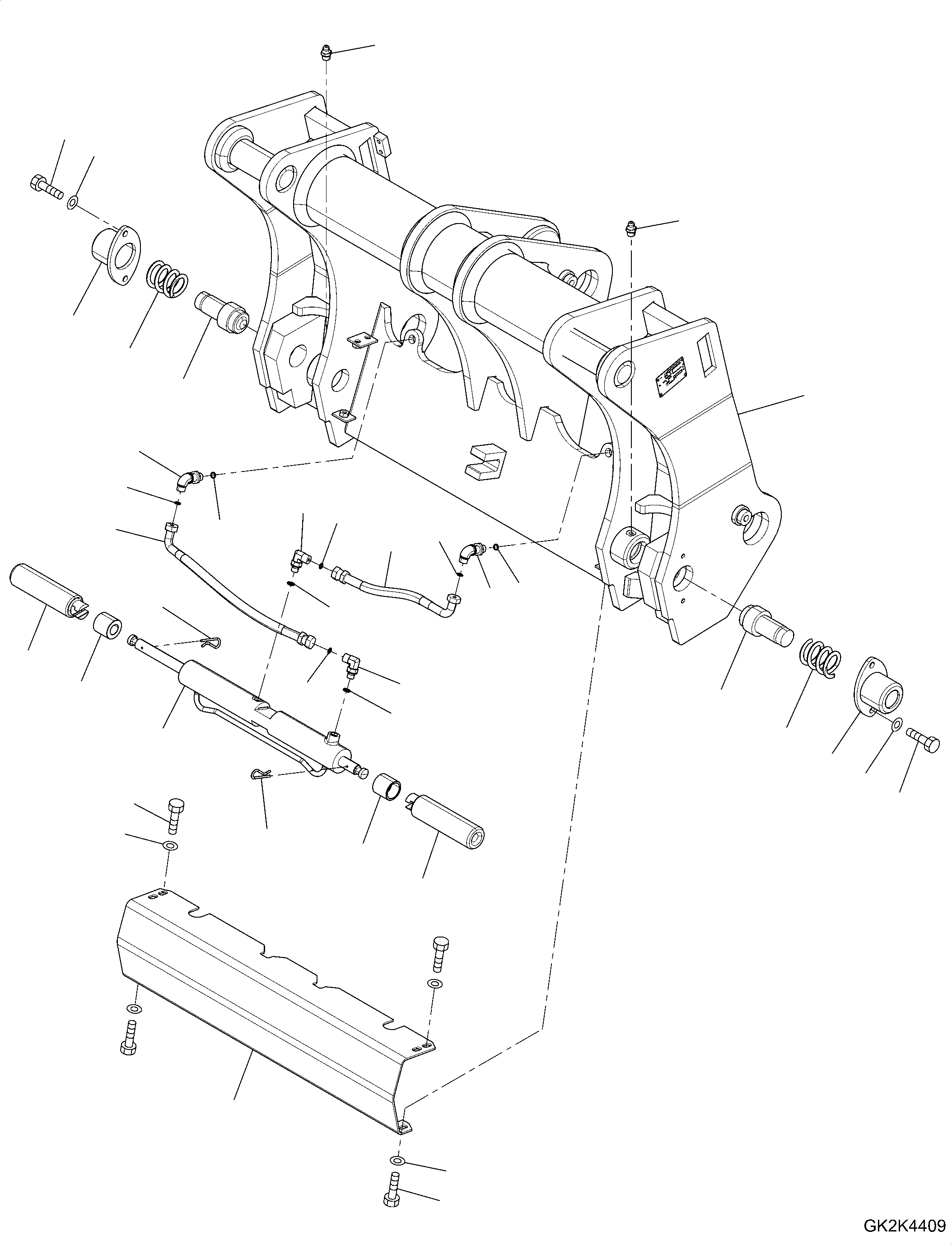 Coupler, Quick 418-73-H2014 KOMATSU