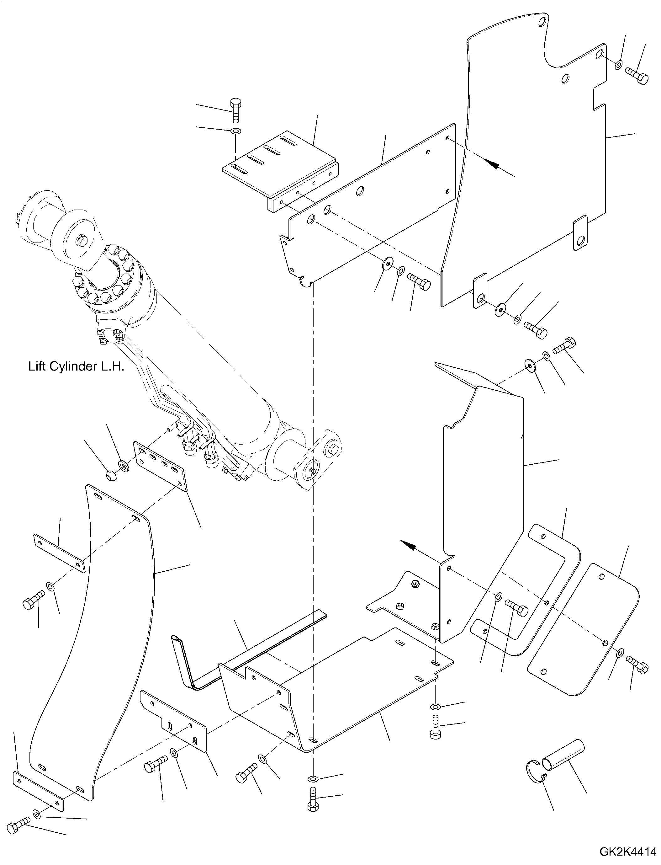 Спиральная трубка 08210-01843 KOMATSU