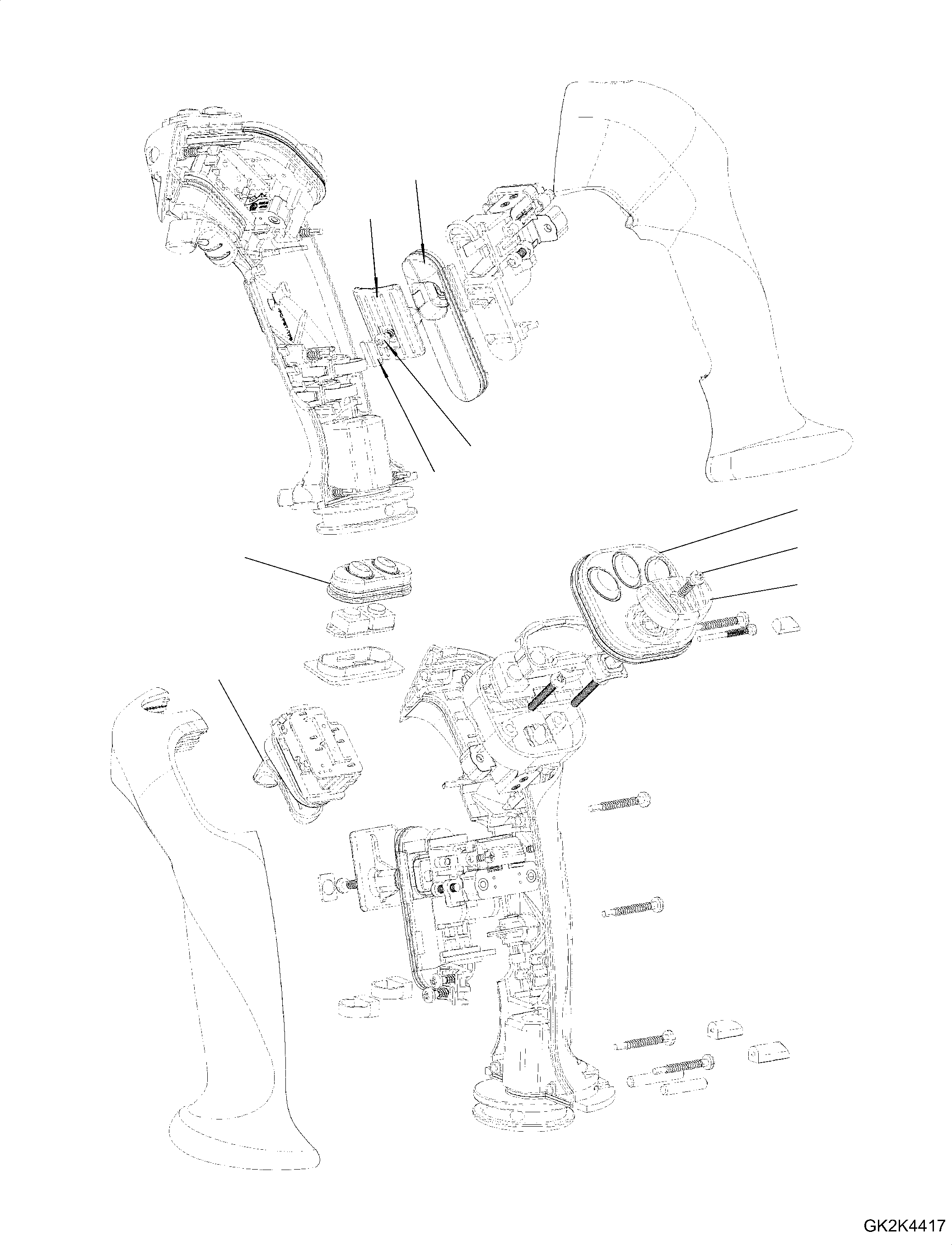 Lever, Part Kit 1 20J-43-61210 KOMATSU
