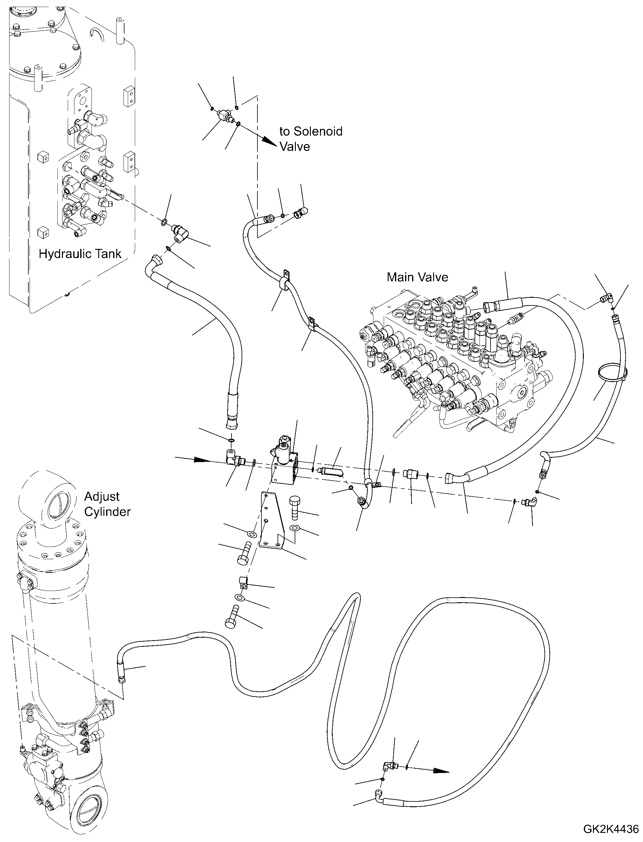 Шланг 02774-00315 KOMATSU