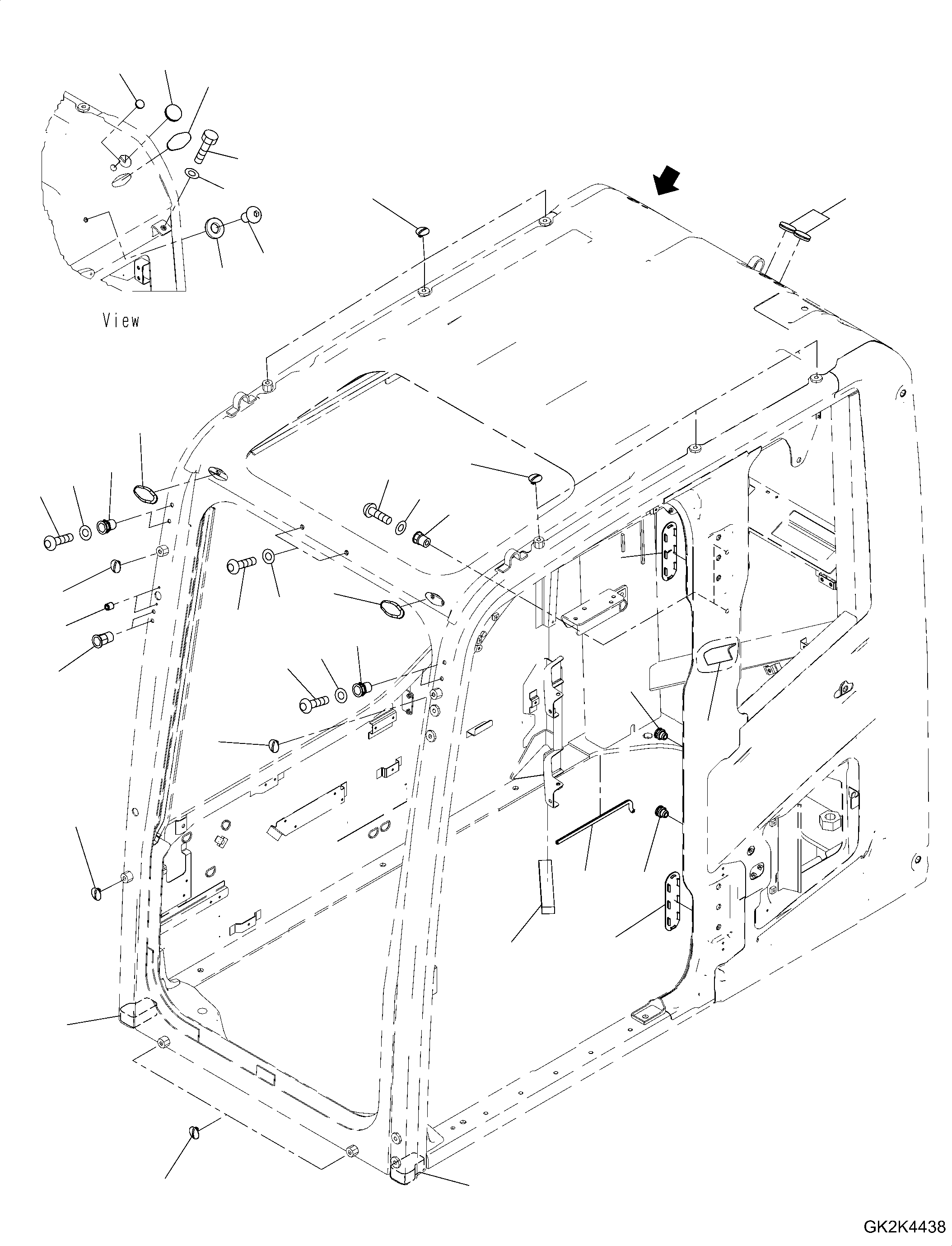 Пластина 205-53-31210 KOMATSU