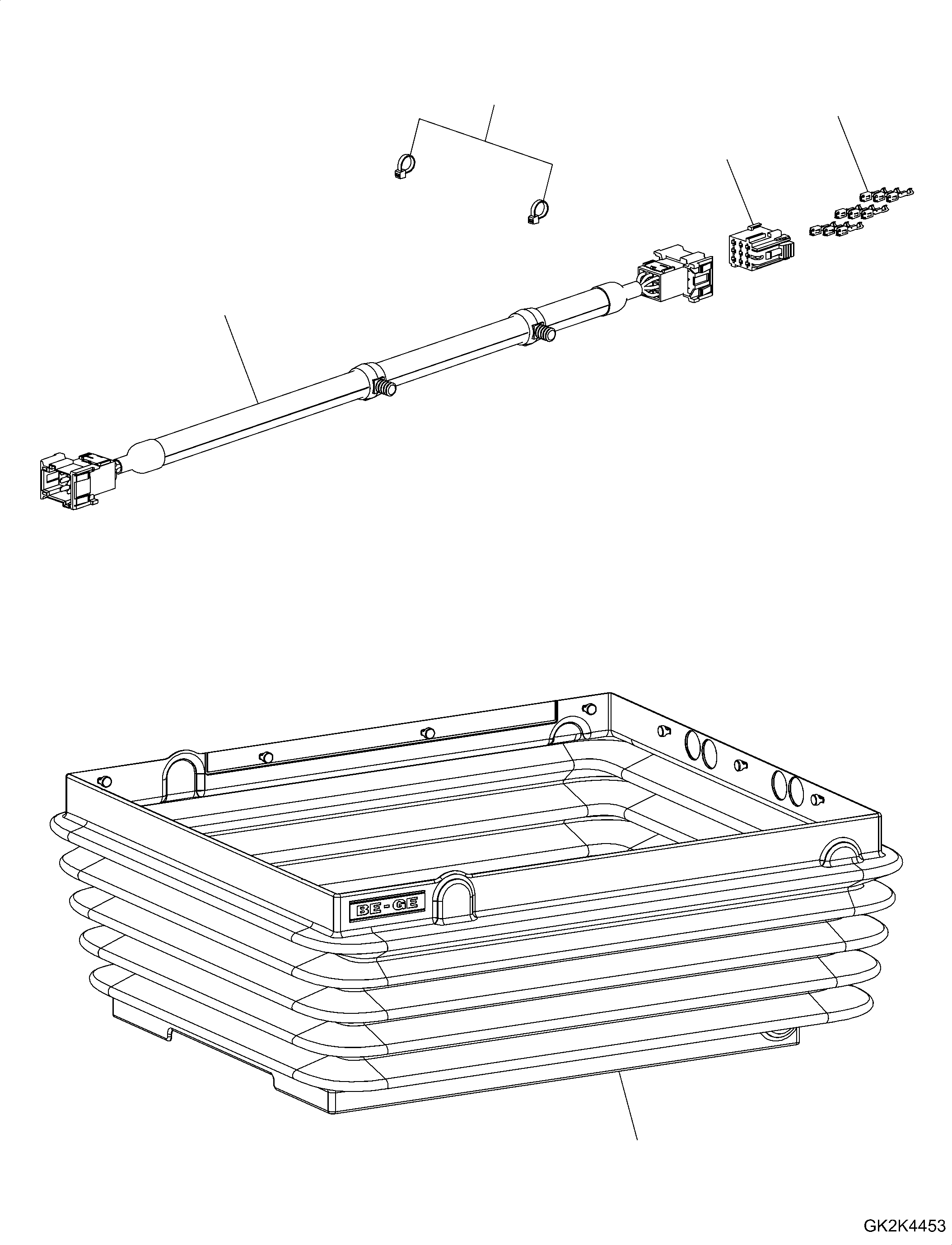 Cable Harness BB631937 KOMATSU