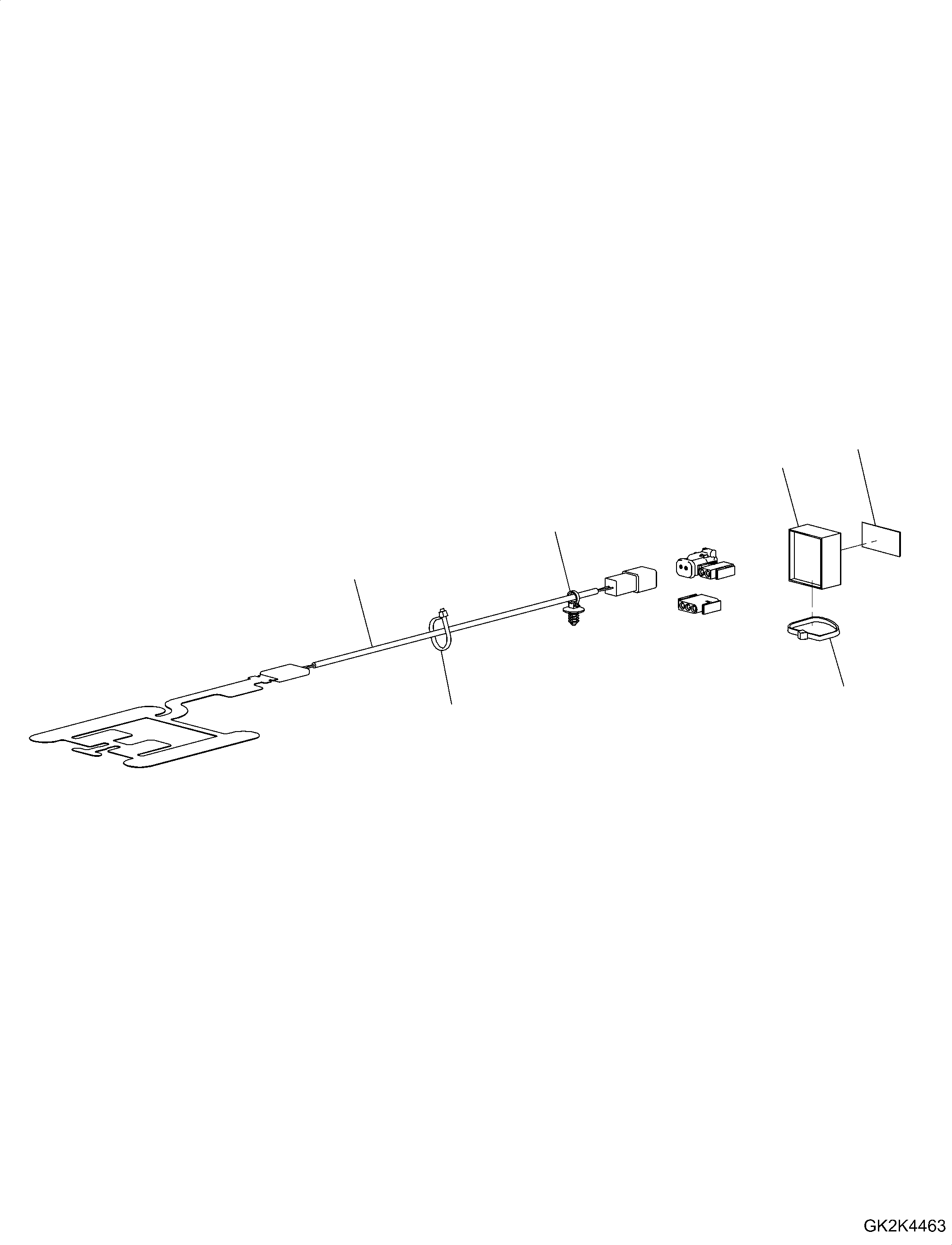 Seat Sensor Kit BB603159 KOMATSU