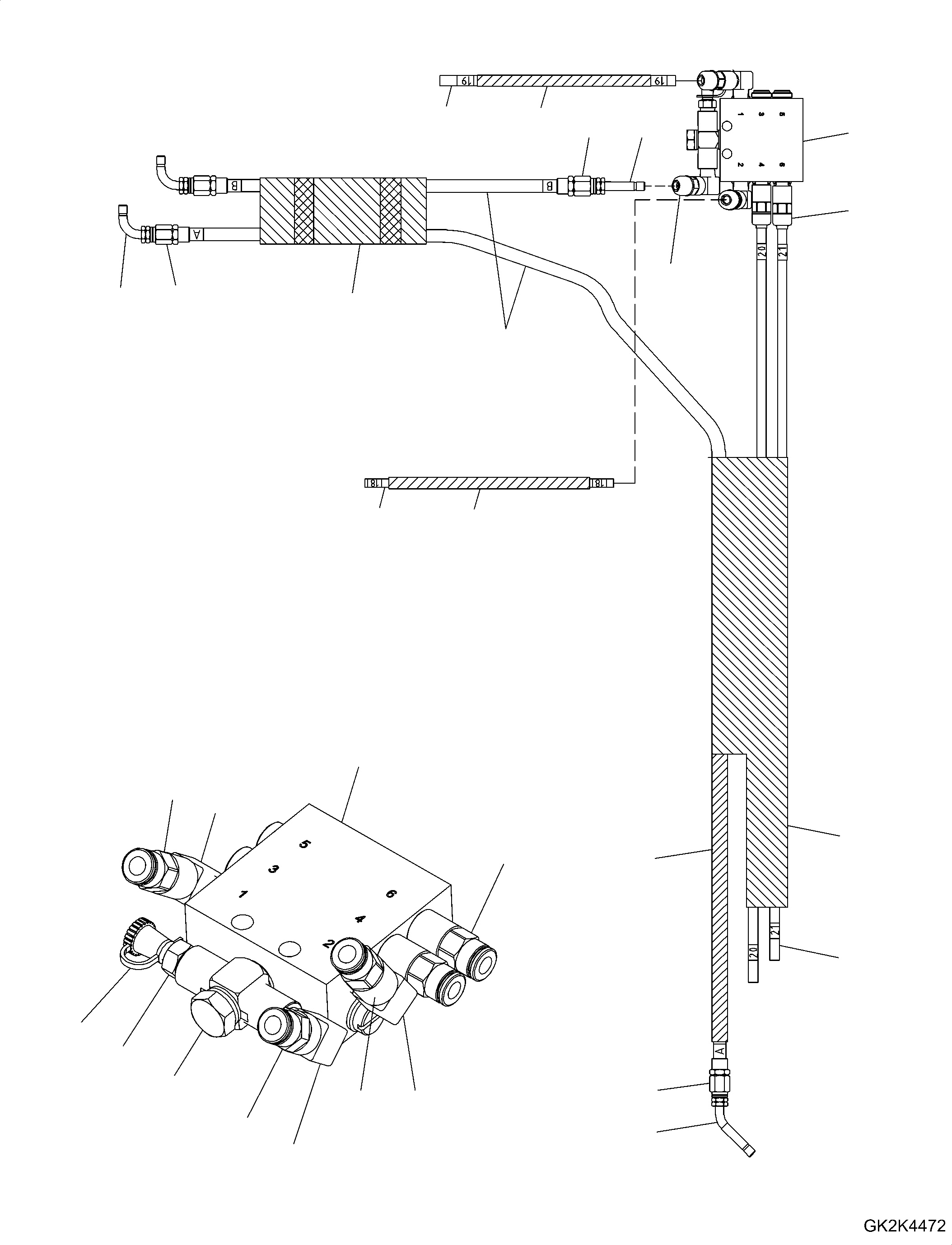 Progressive Feeder 418-S95-6670 KOMATSU