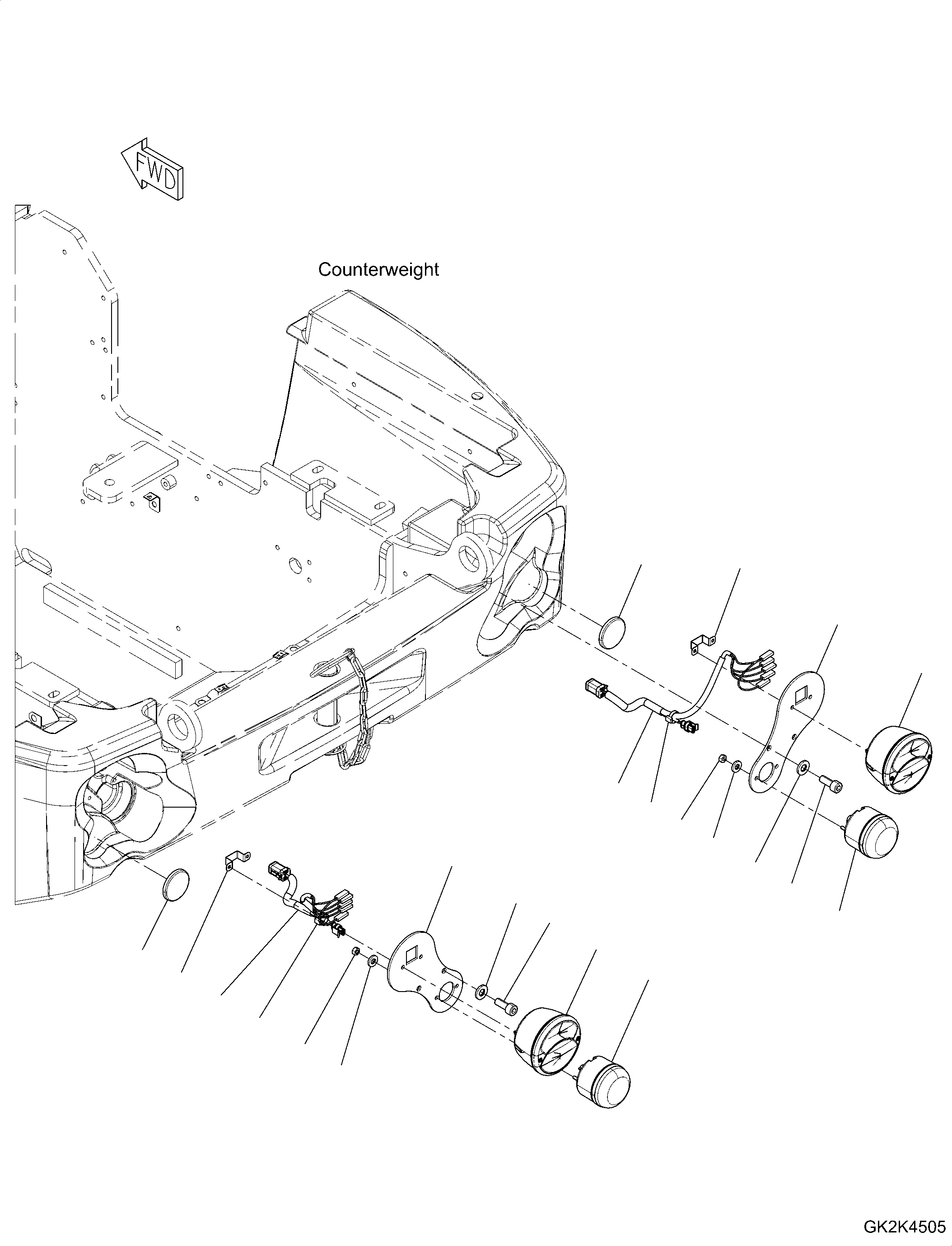 Жгут проводов 42T-06-53310 KOMATSU