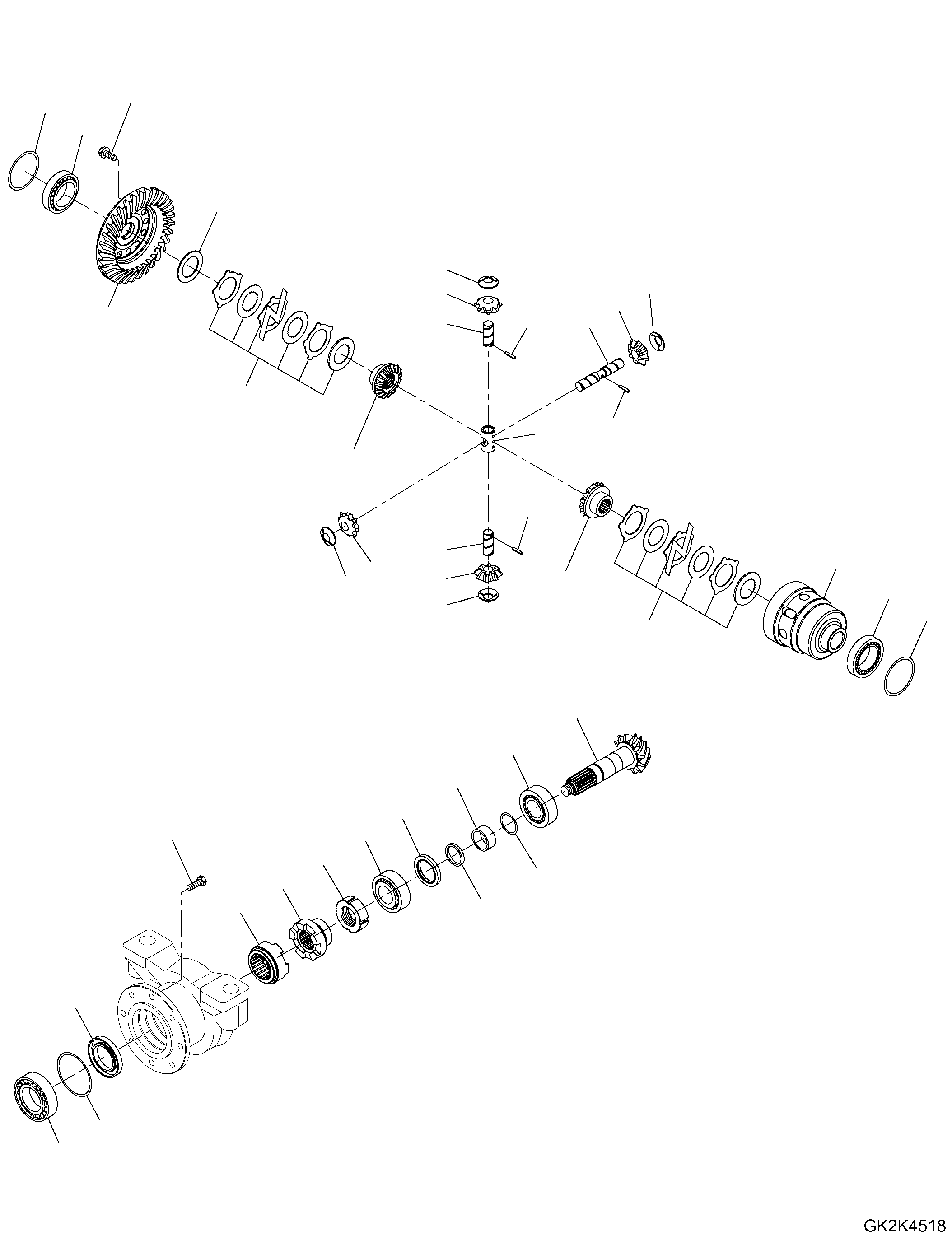 Штифт DG014033539 KOMATSU