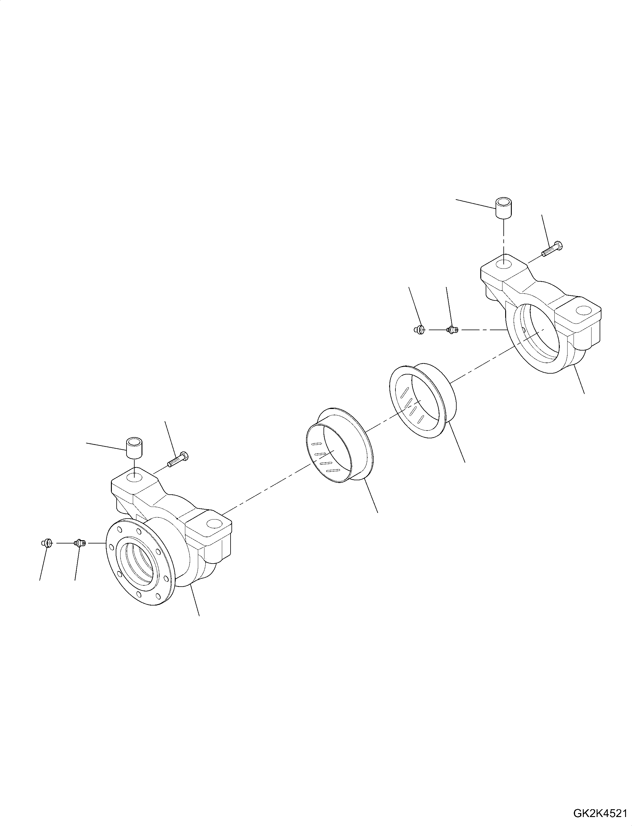 Support Assembly DG2782561002 KOMATSU