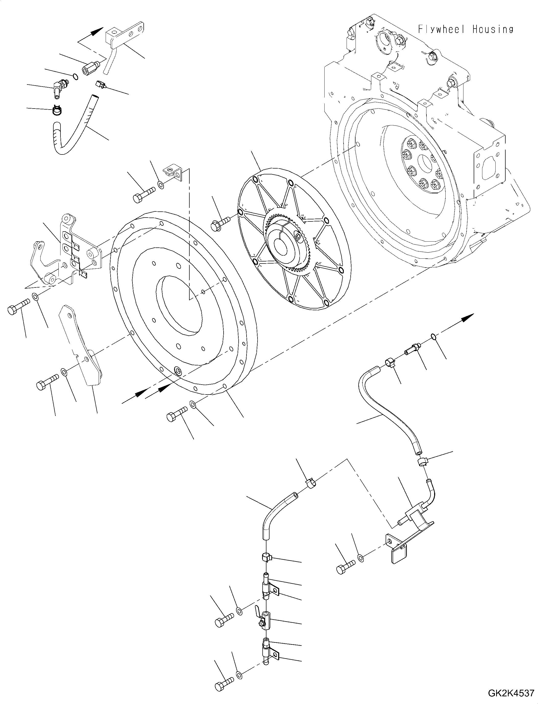 Шланг 07286-01017 KOMATSU