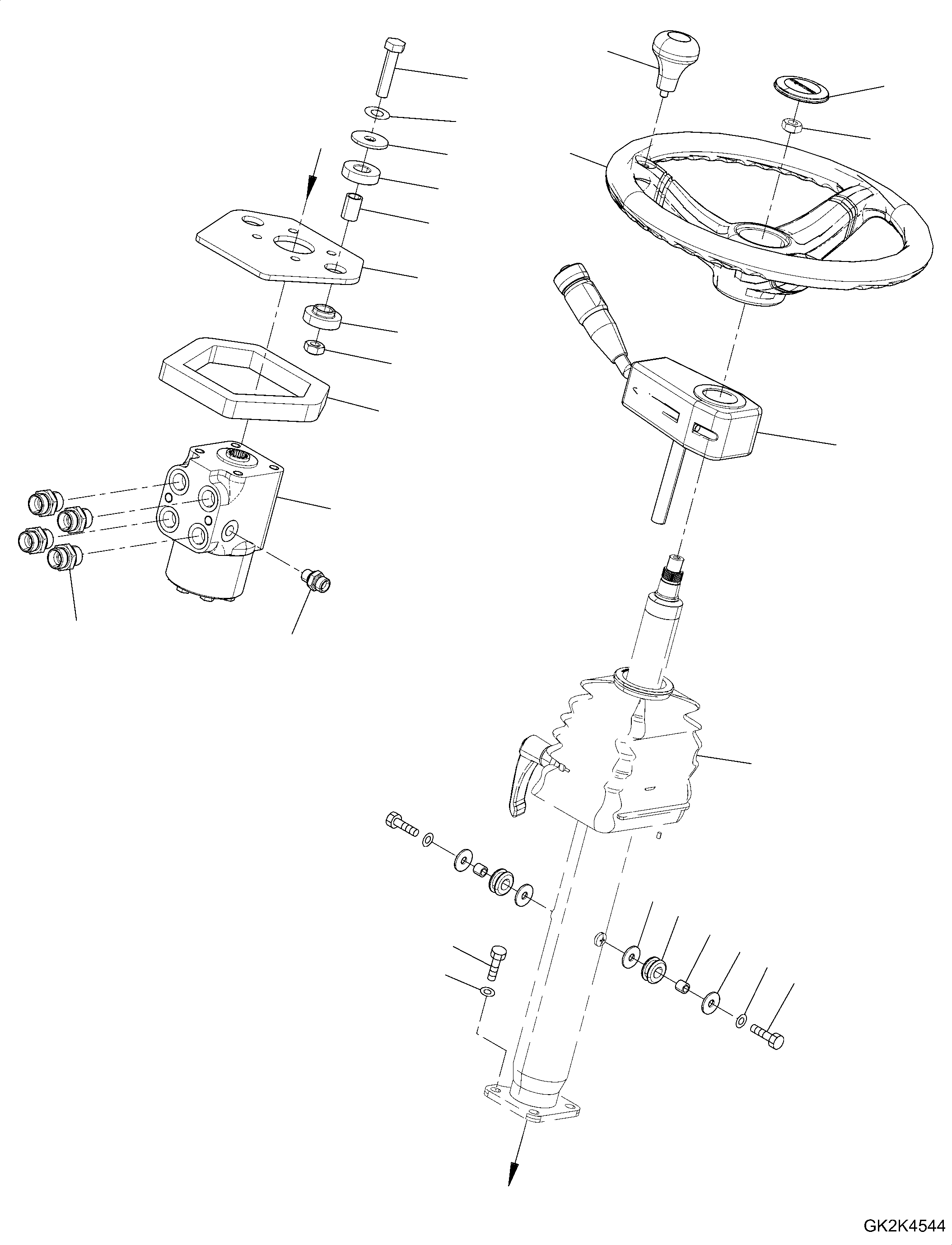 STEERING UNIT 42T-40-22200 KOMATSU