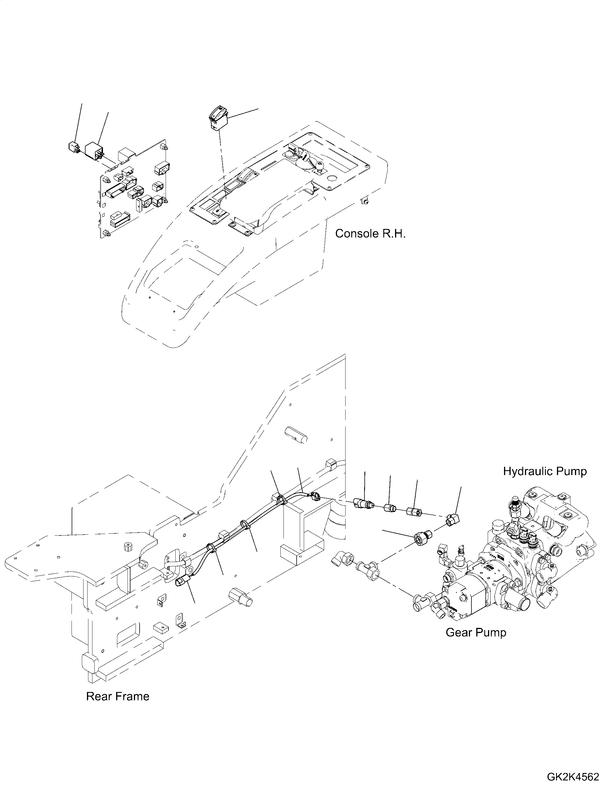 Wiring Harness, Auto Inch 42T-06-51980 KOMATSU