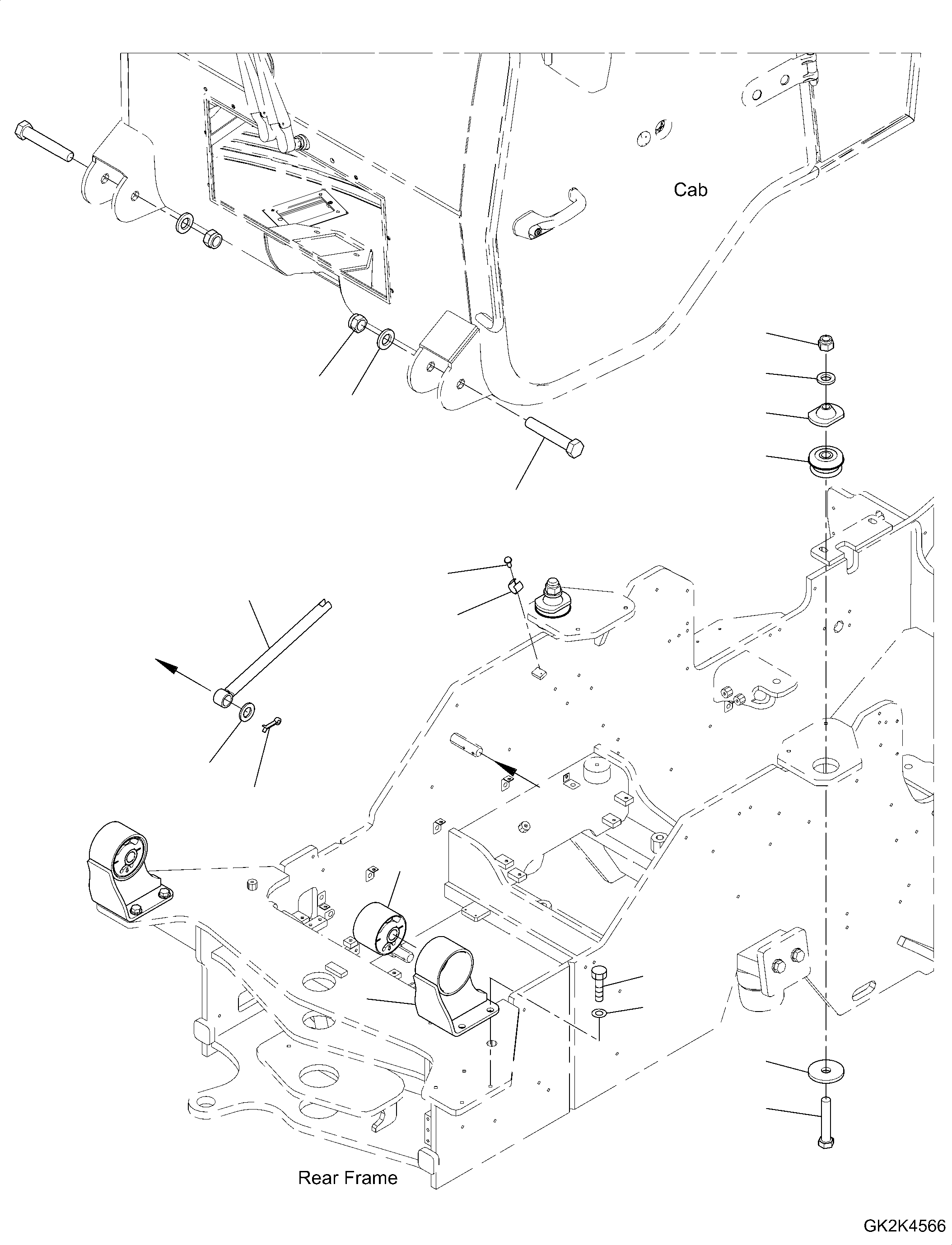 Кронштейн 42T-56-51131 KOMATSU