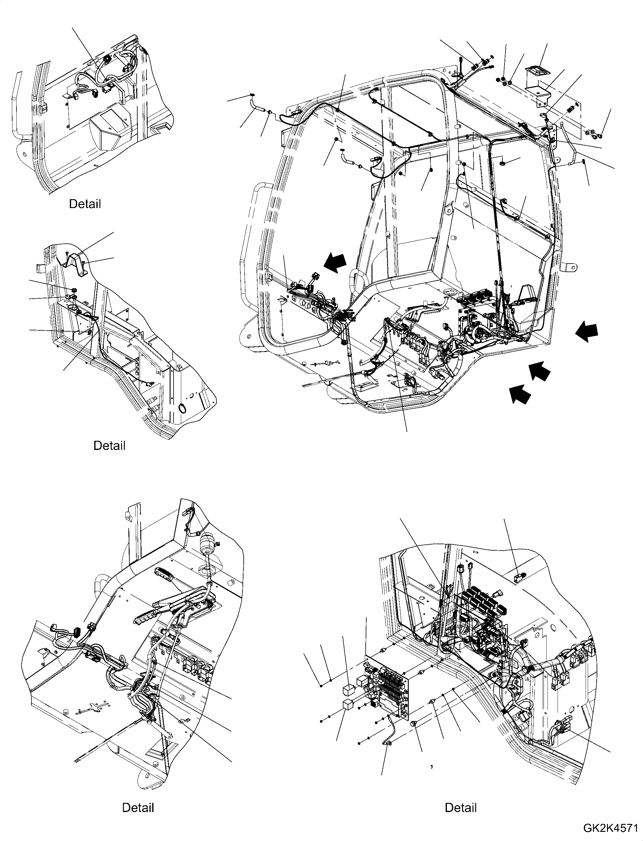 Винт FR224083 KOMATSU