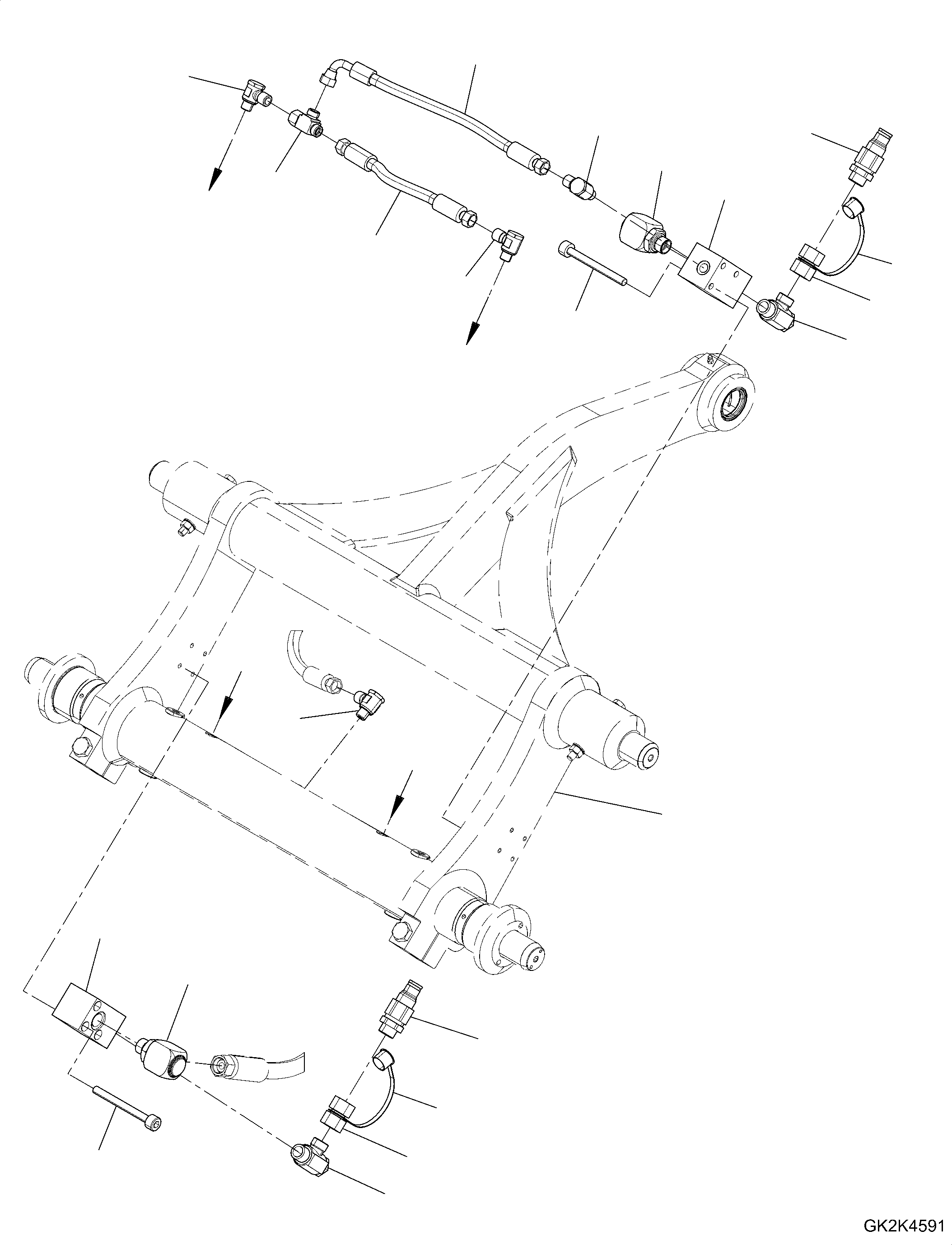 Шланг 42T-09-H4310 KOMATSU