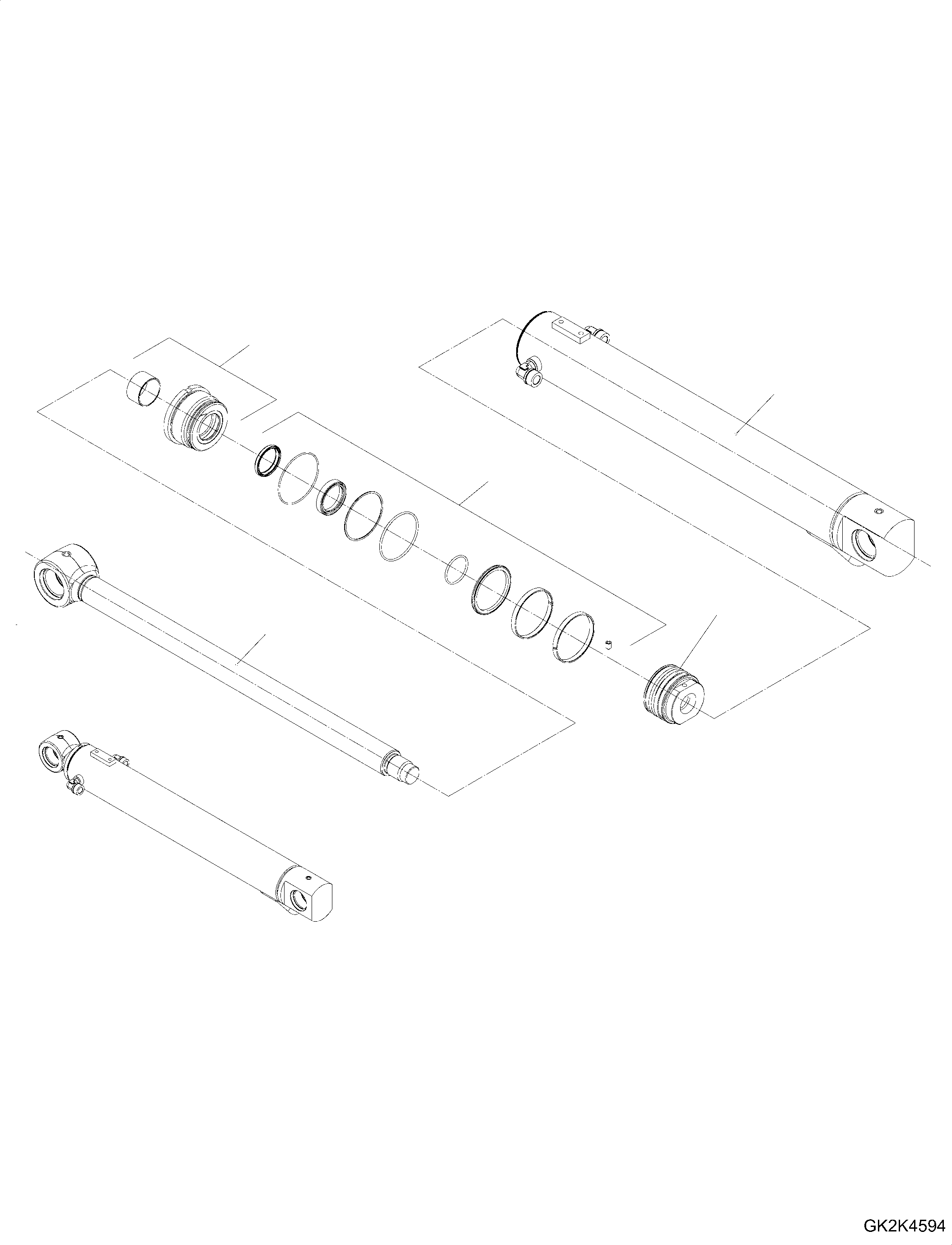 Gland Assembly PJ5021067M91E KOMATSU