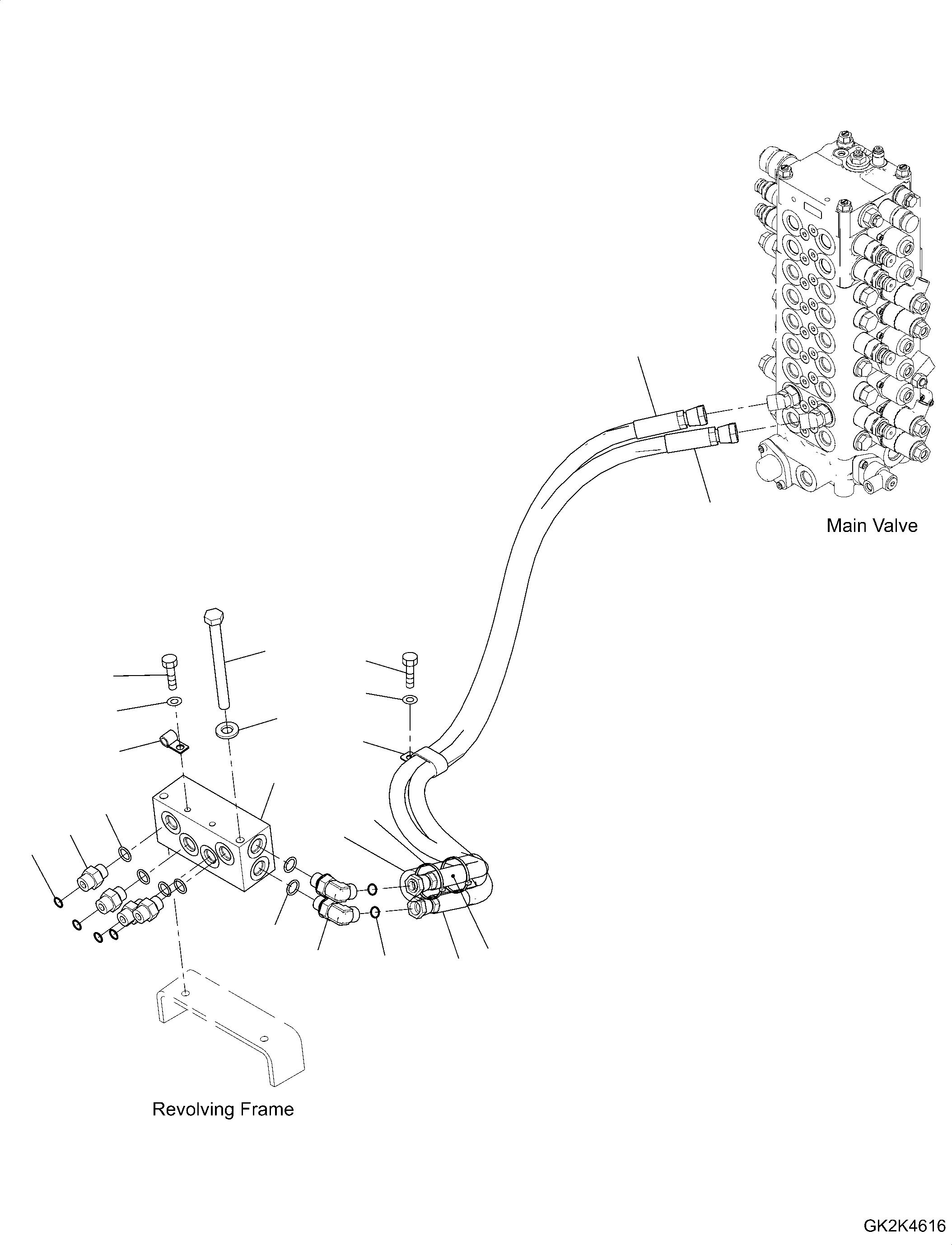 Шланг 02777-00515 KOMATSU