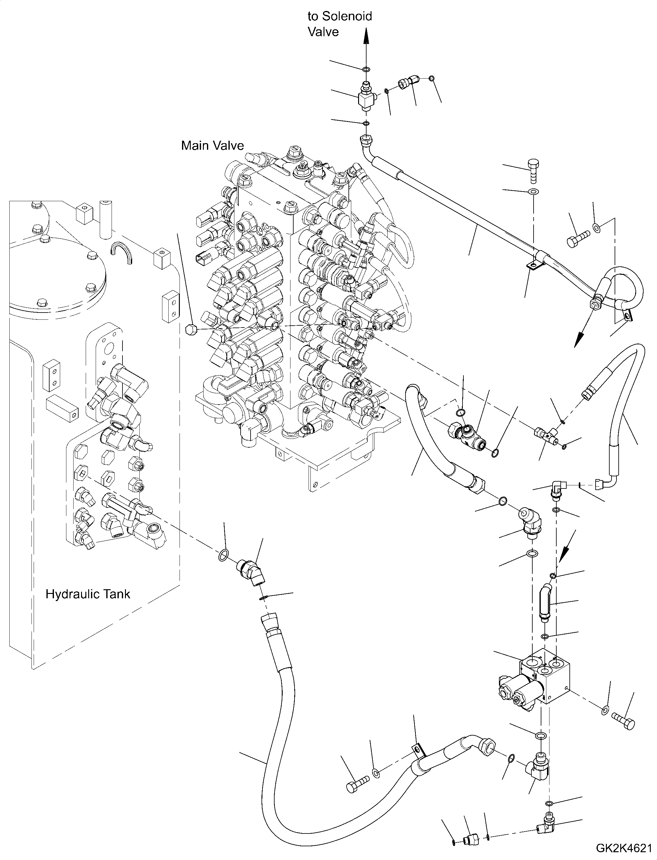 Шланг 02779-00512 KOMATSU