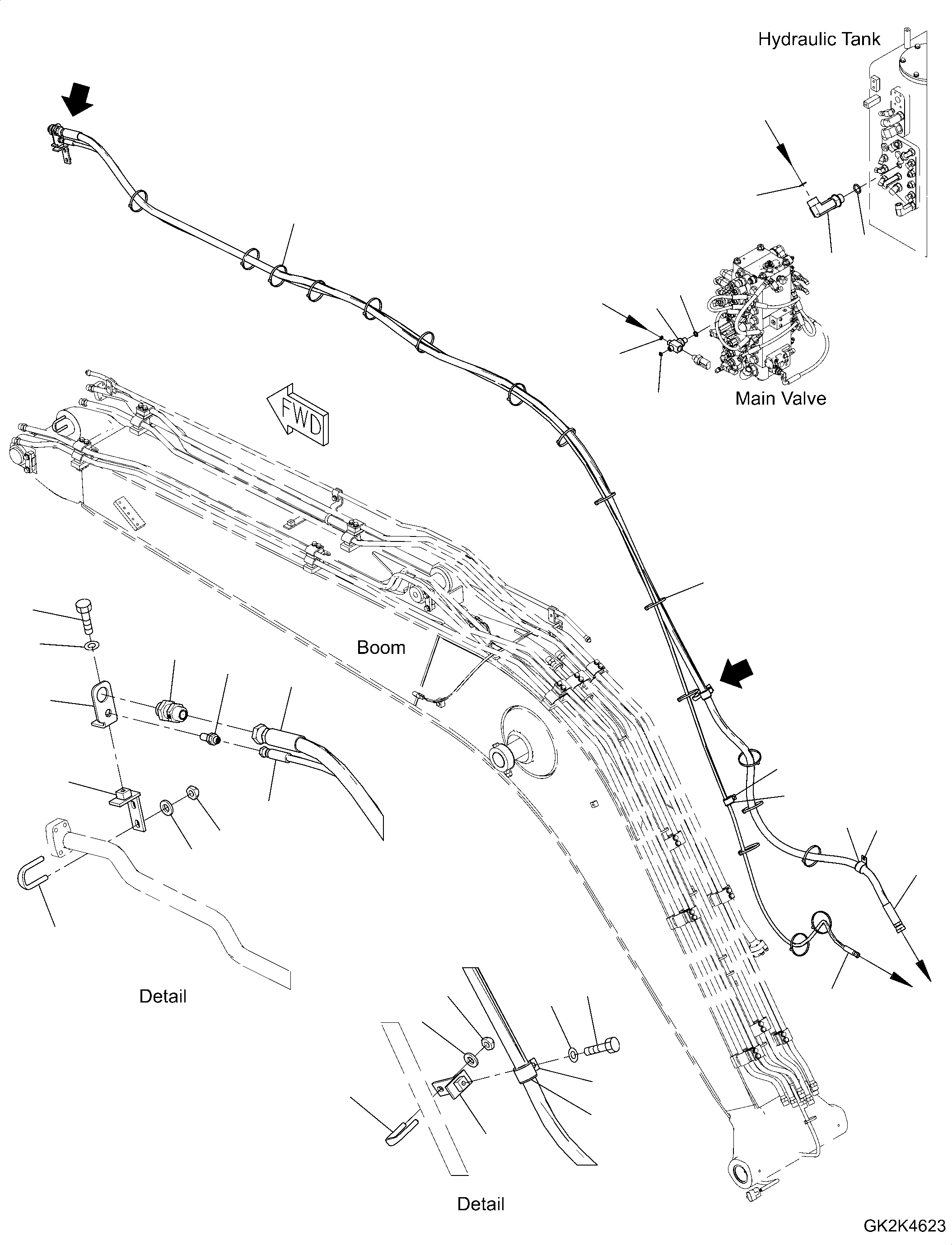 Шланг 02774-00263 KOMATSU