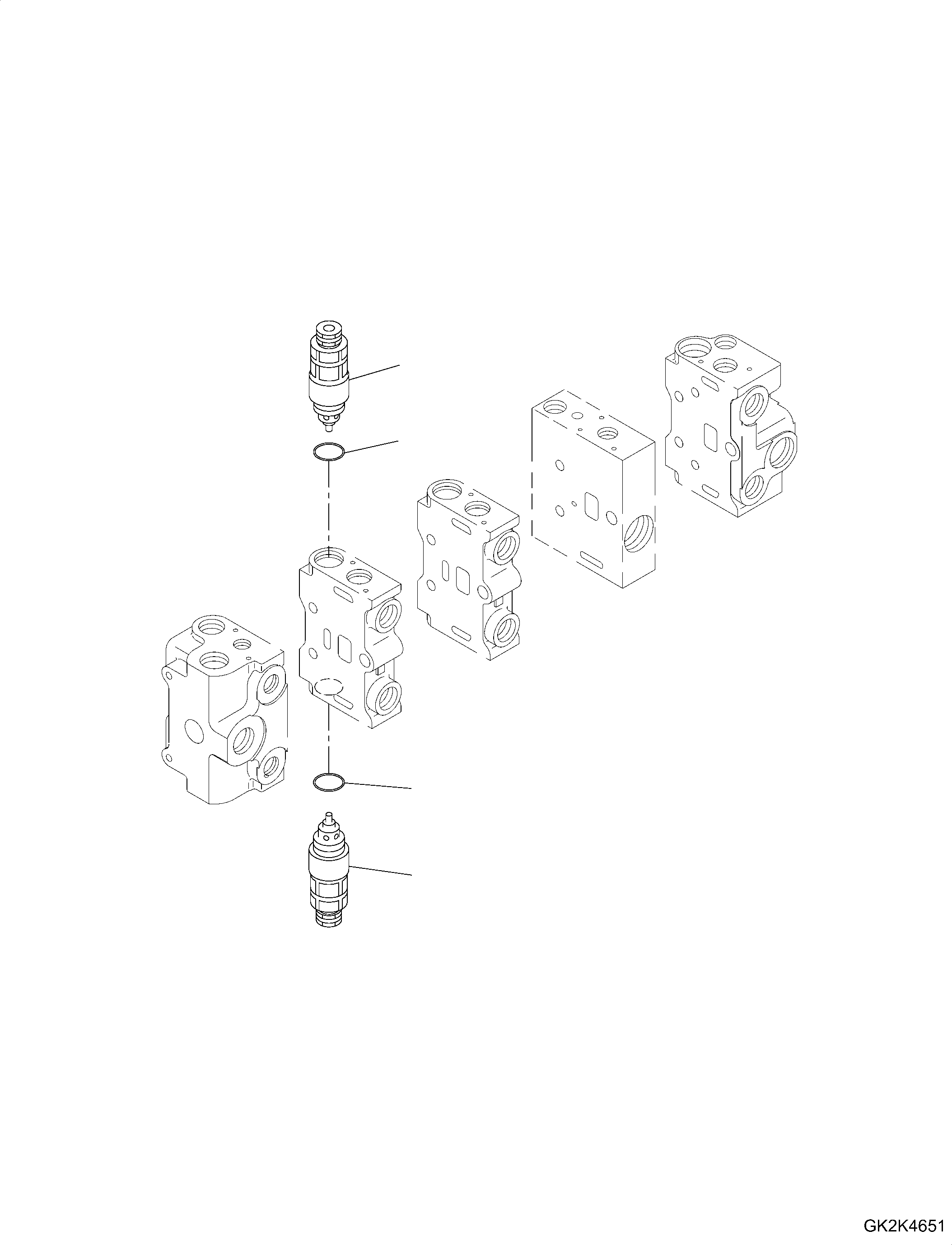 Valve Assembly, Sub 700-81-01200 KOMATSU