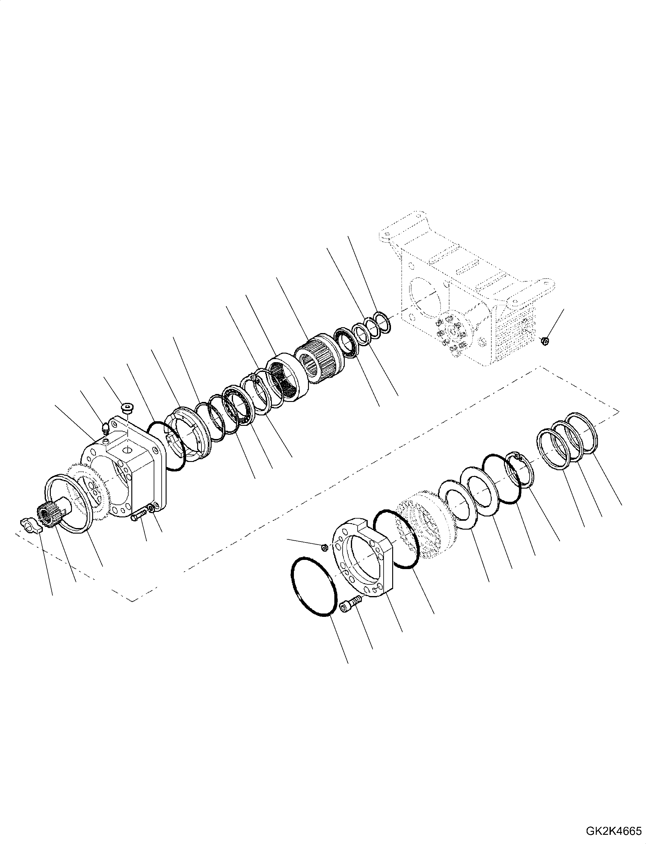 Роликоподшипник 20K-14-32480 KOMATSU