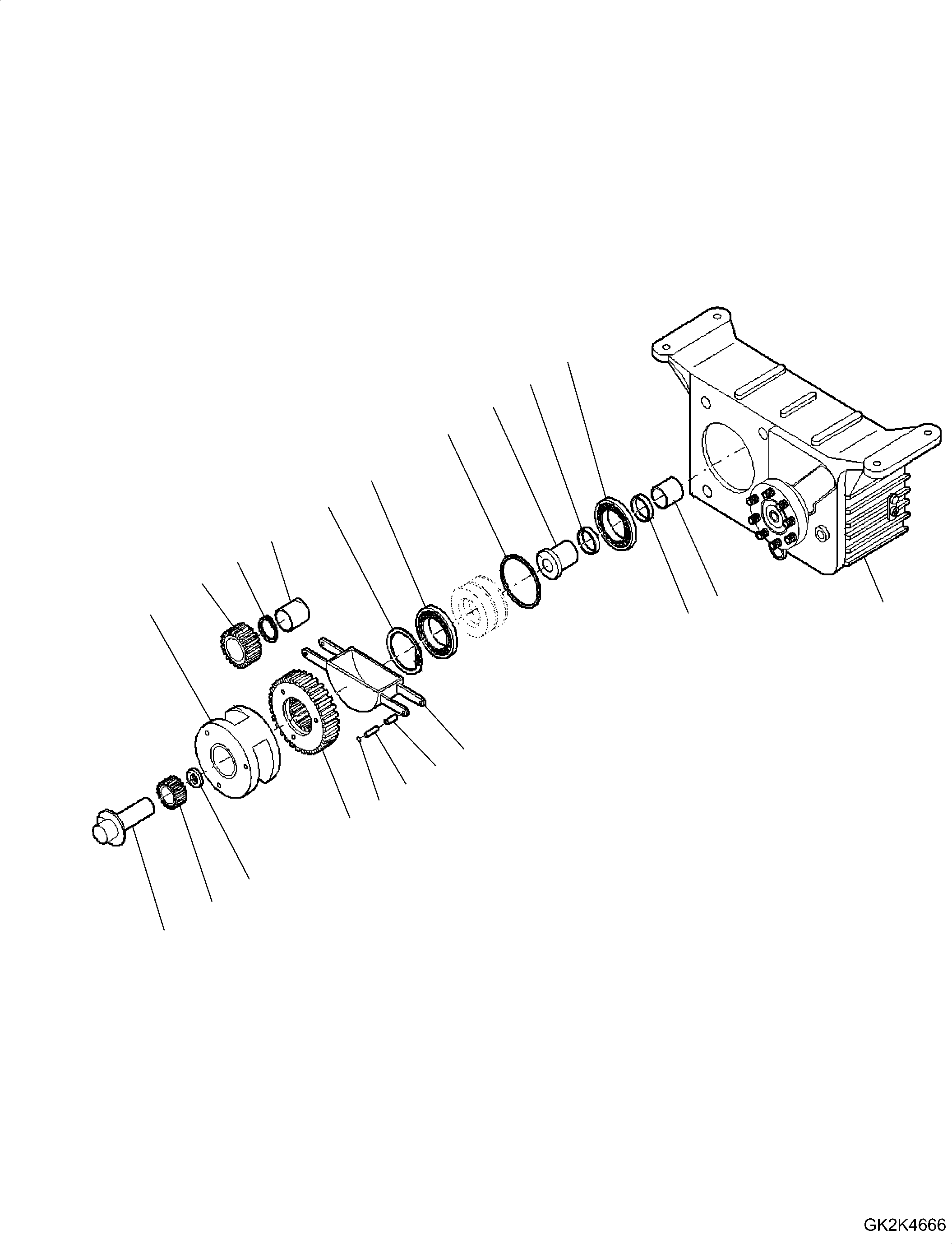 Роликоподшипник 20K-14-32710 KOMATSU