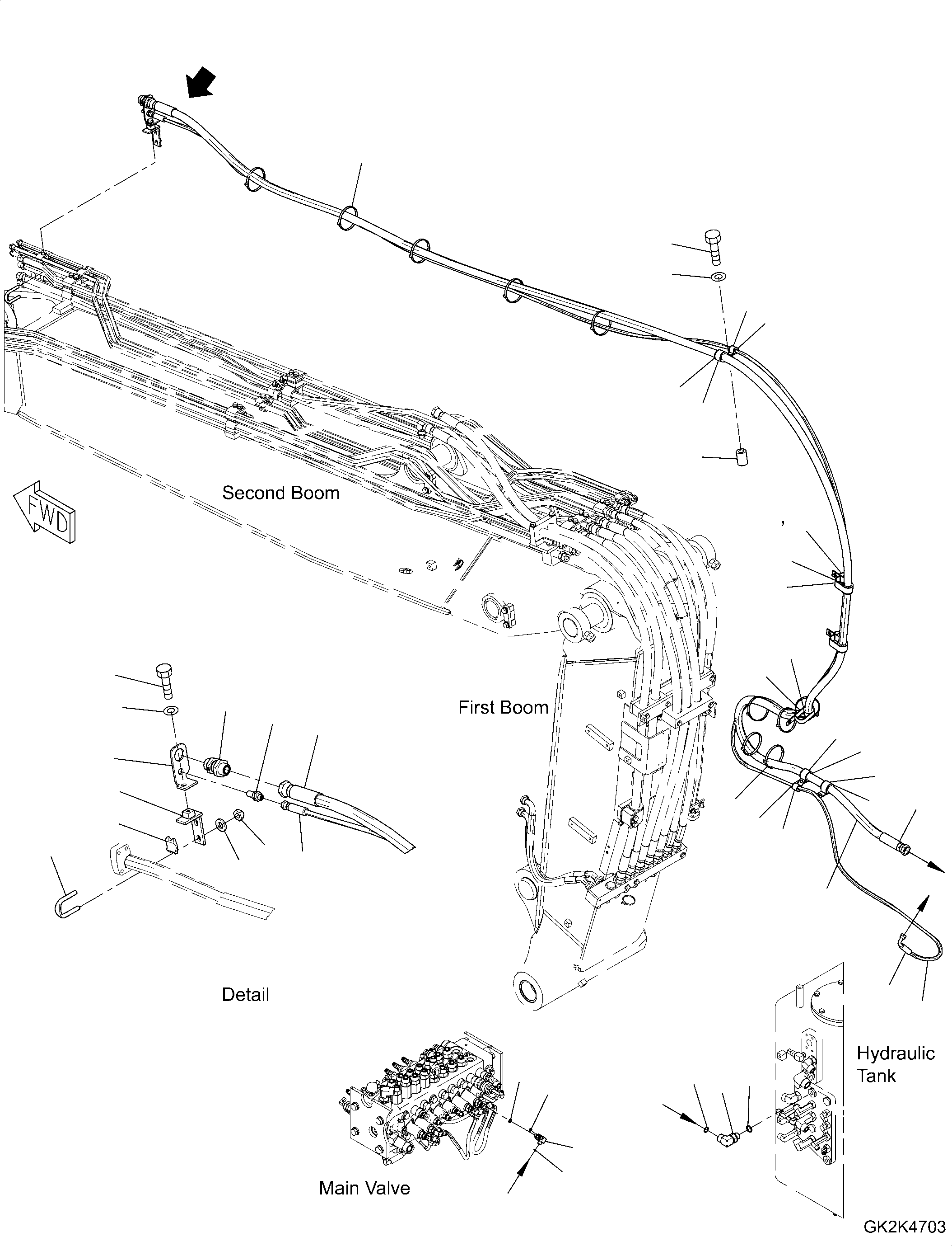 Шланг 02774-00276 KOMATSU