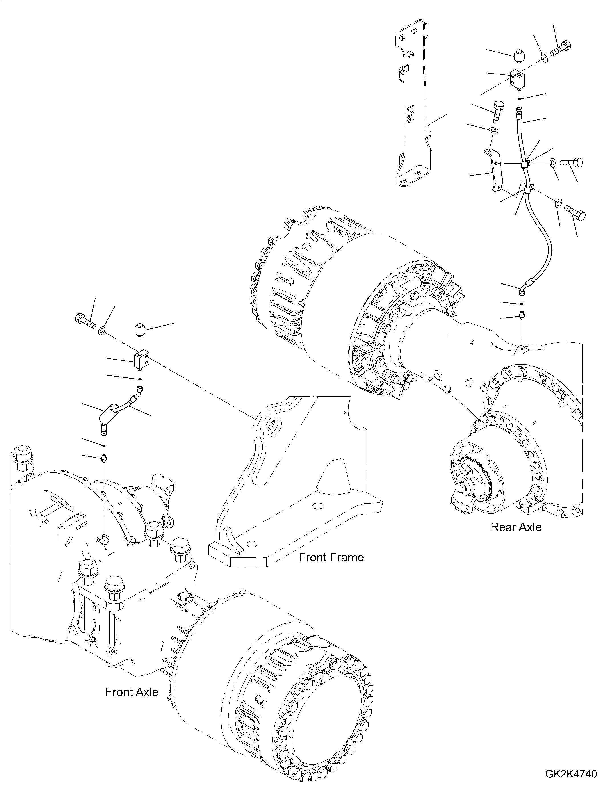 Шланг 425-S05-6181 KOMATSU