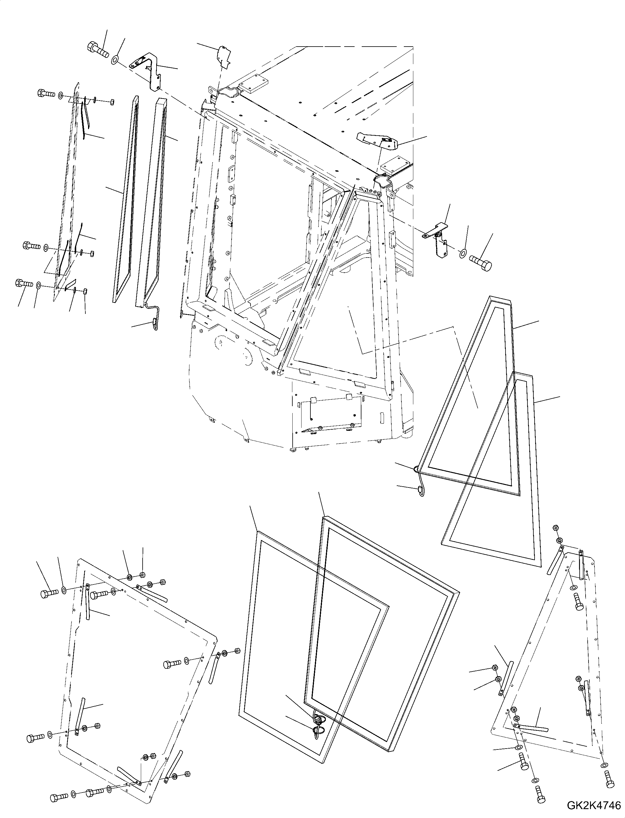 Cover, Rework 425-46-H6380 KOMATSU