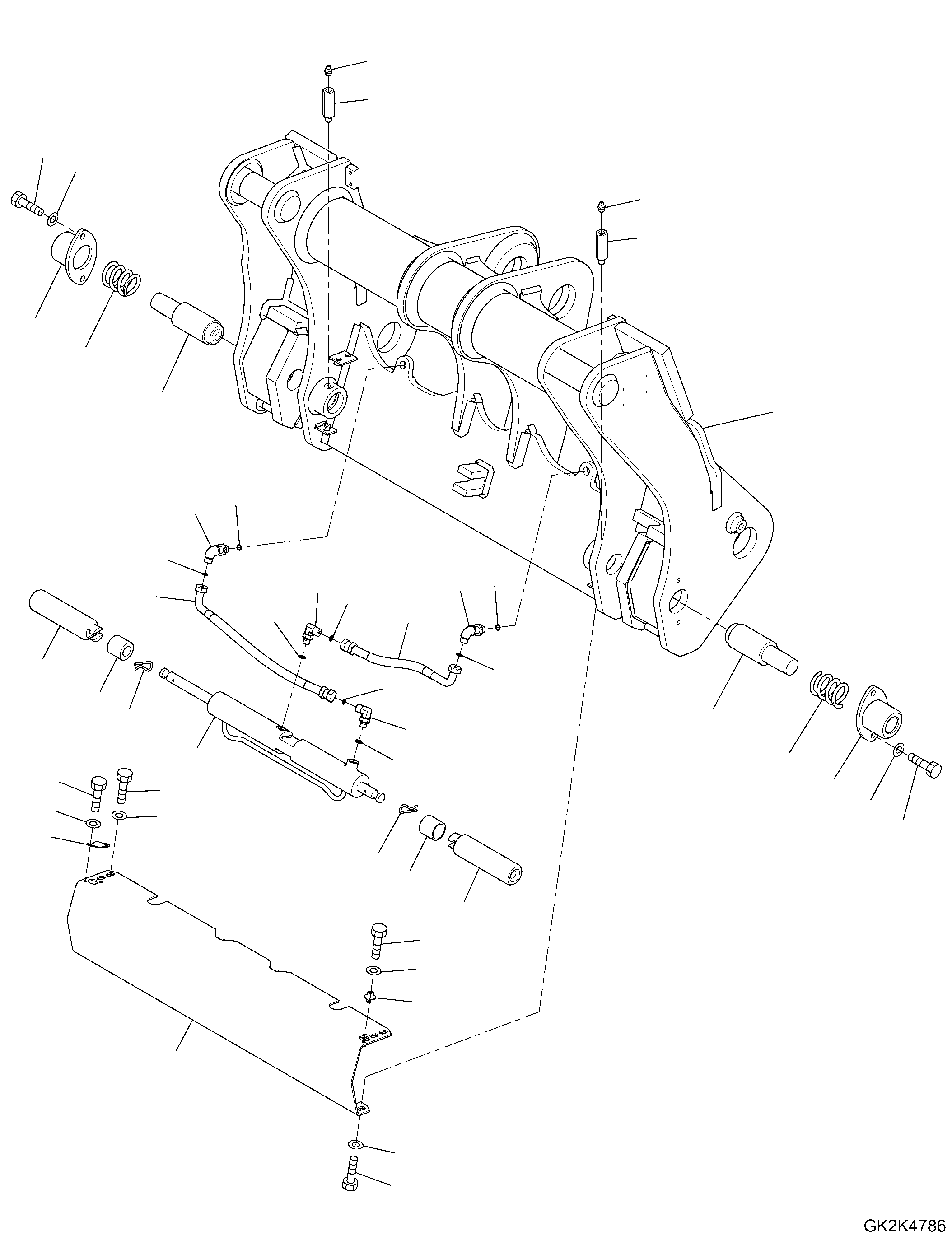 Coupler, Quick 419-75-H2270 KOMATSU